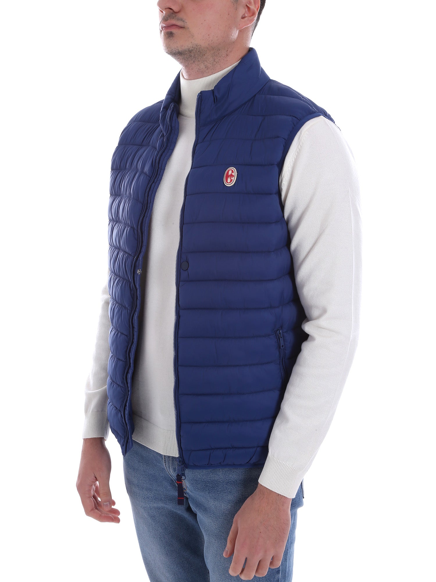 Gilet Blu Chiaro Conte Of Florence