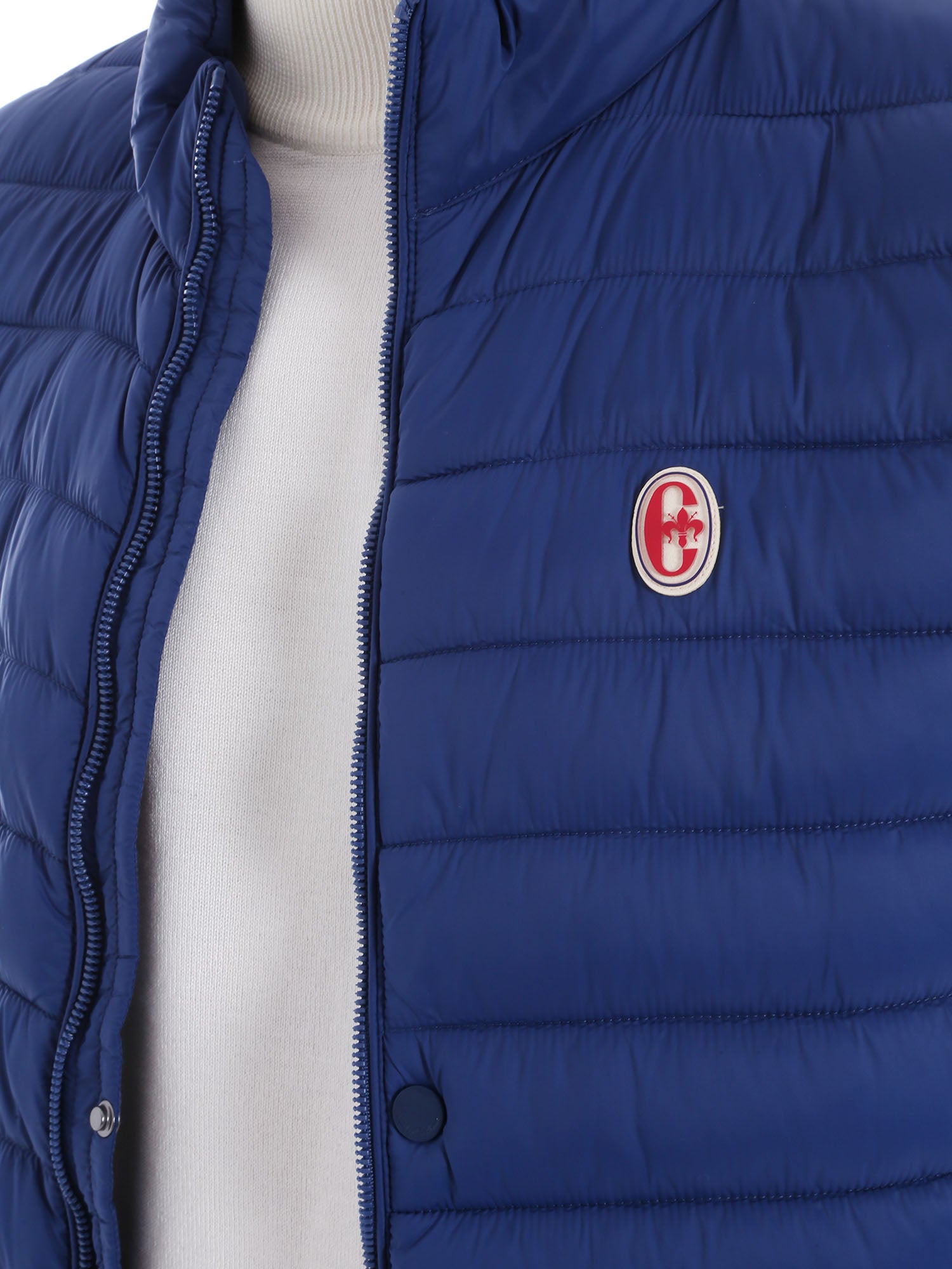 Gilet Blu Chiaro Conte Of Florence