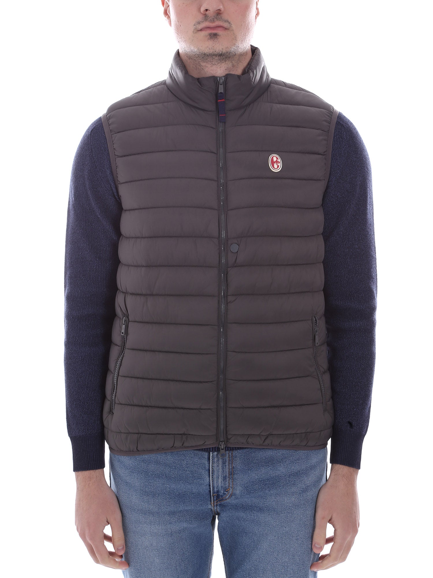 Gilet Grigio Conte Of Florence