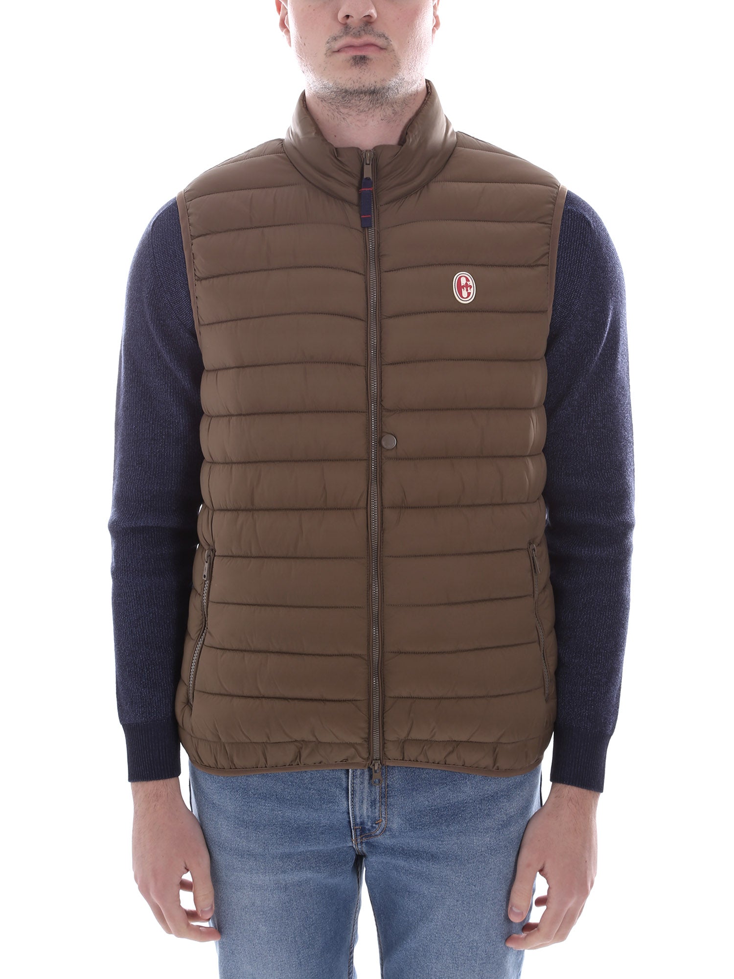 Gilet Marrone Conte Of Florence