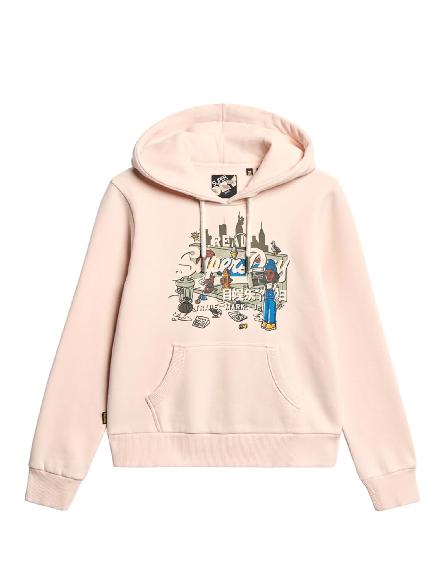 Felpe Rosa Superdry