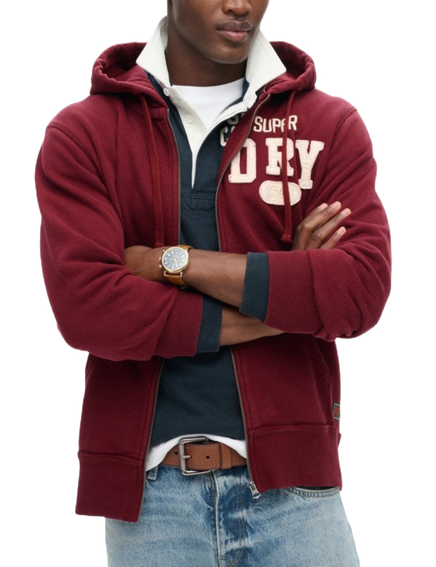 Felpe Bordeaux Superdry