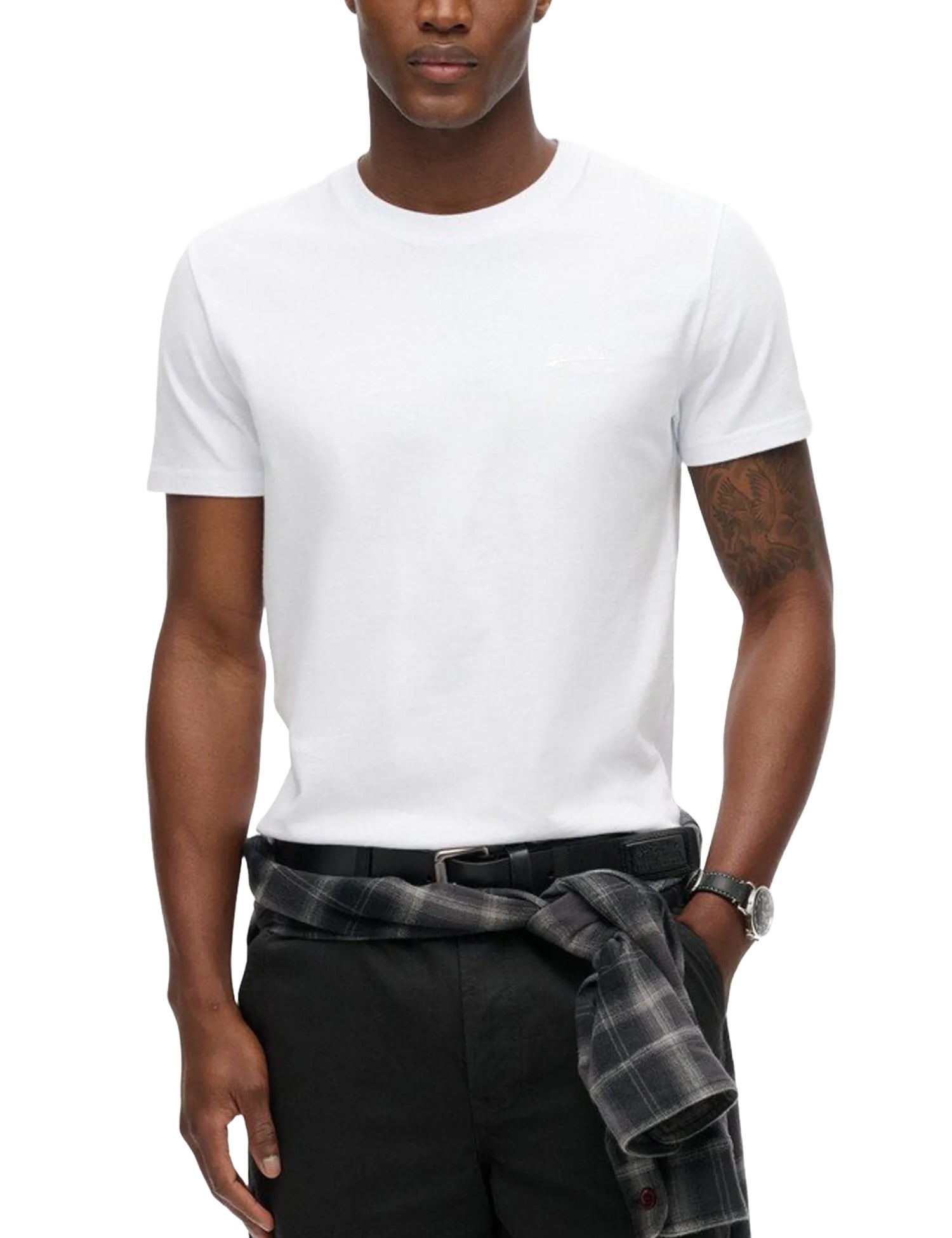 T-shirt Bianco Superdry
