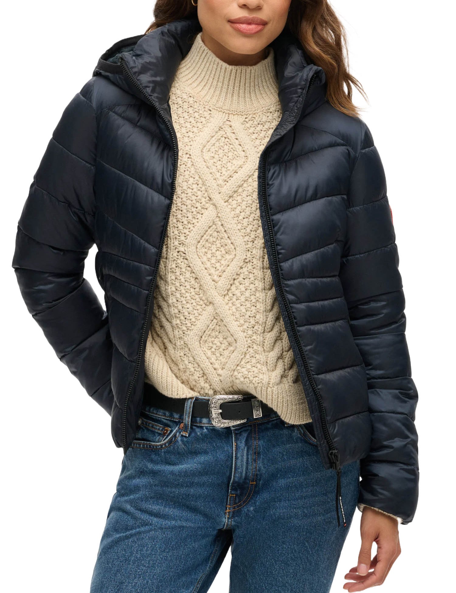 Piumini Blu Superdry
