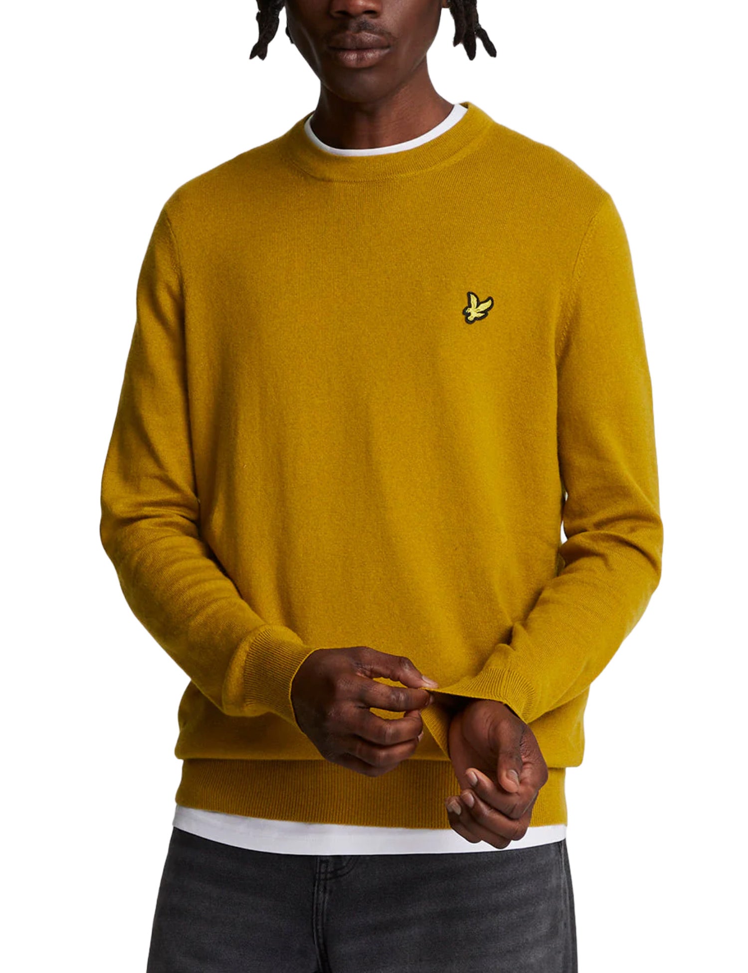 Maglioncini Giallo Lyle & Scott