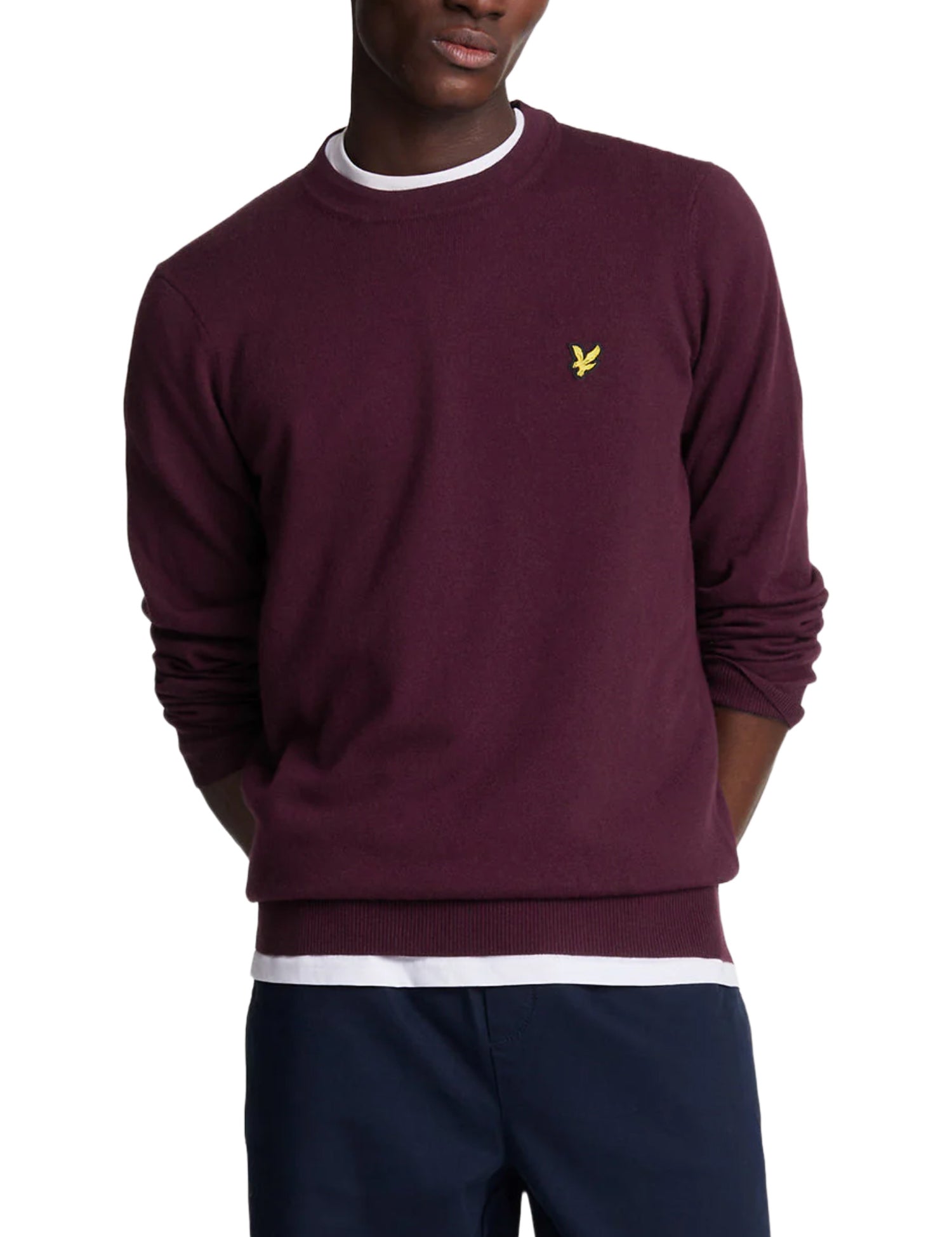 Maglioncini Bordeaux Lyle & Scott