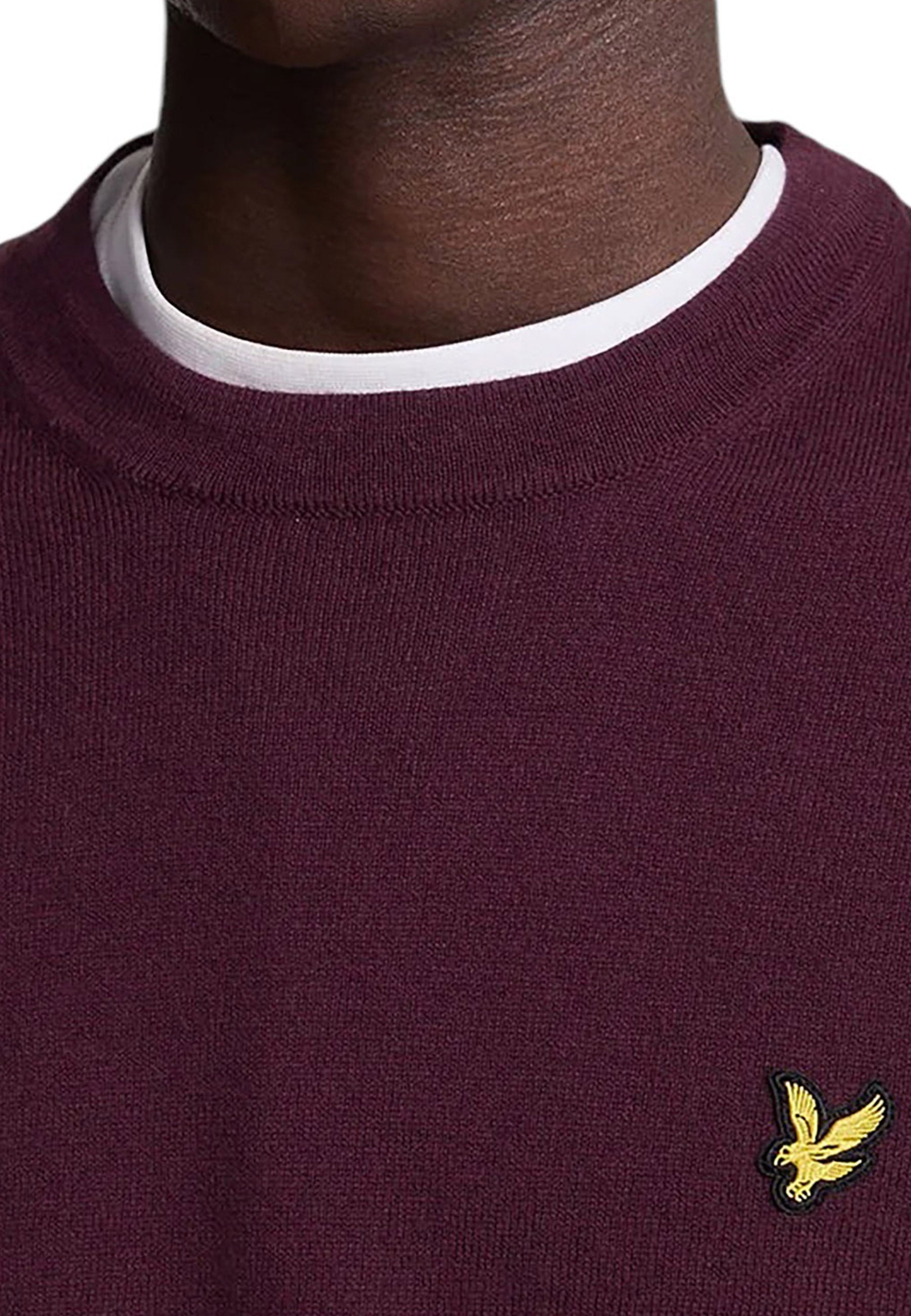 Maglioncini Bordeaux Lyle & Scott