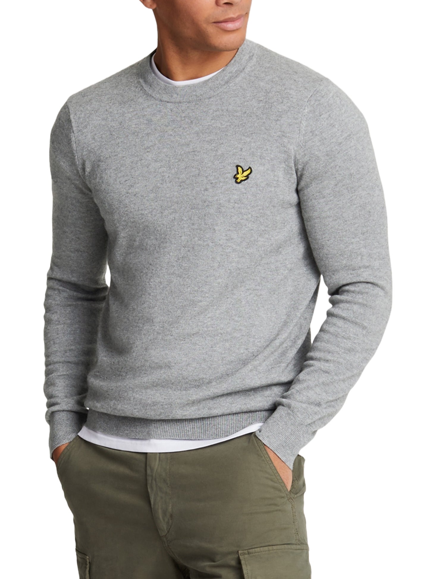 Maglioncini Grigio Lyle & Scott
