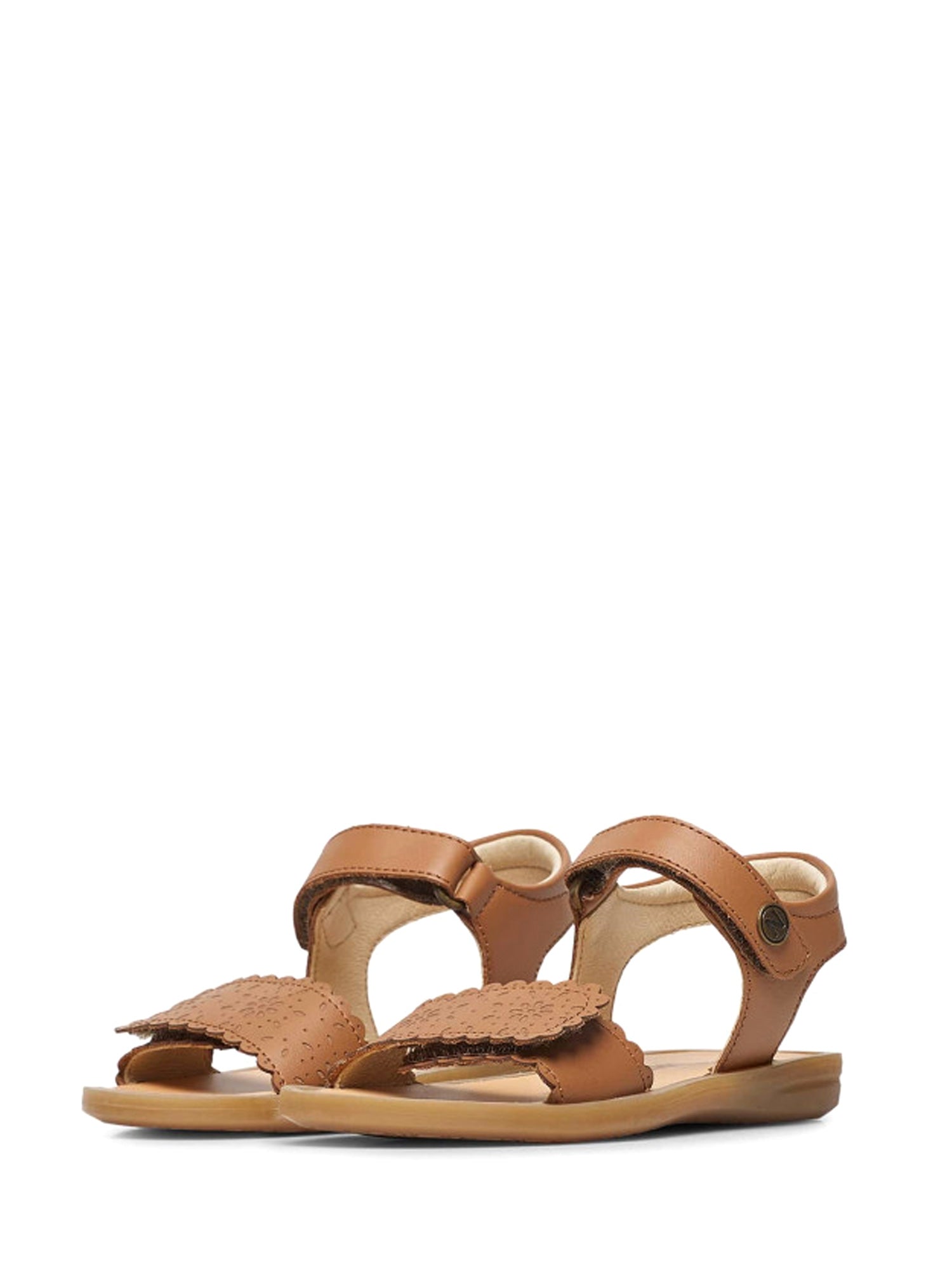 Sandali con strappi Cammello Naturino