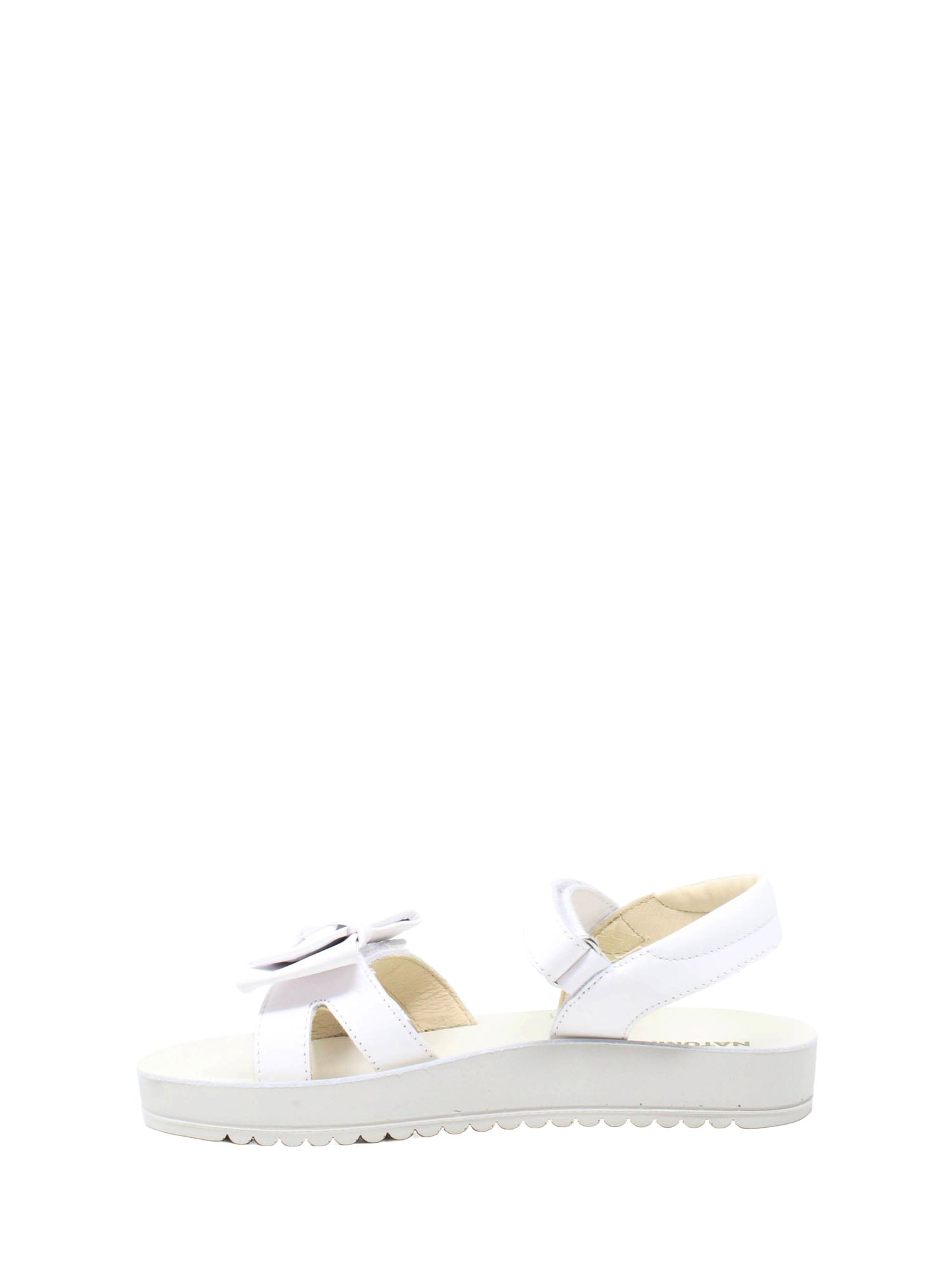 Sandali con strappi Bianco Naturino