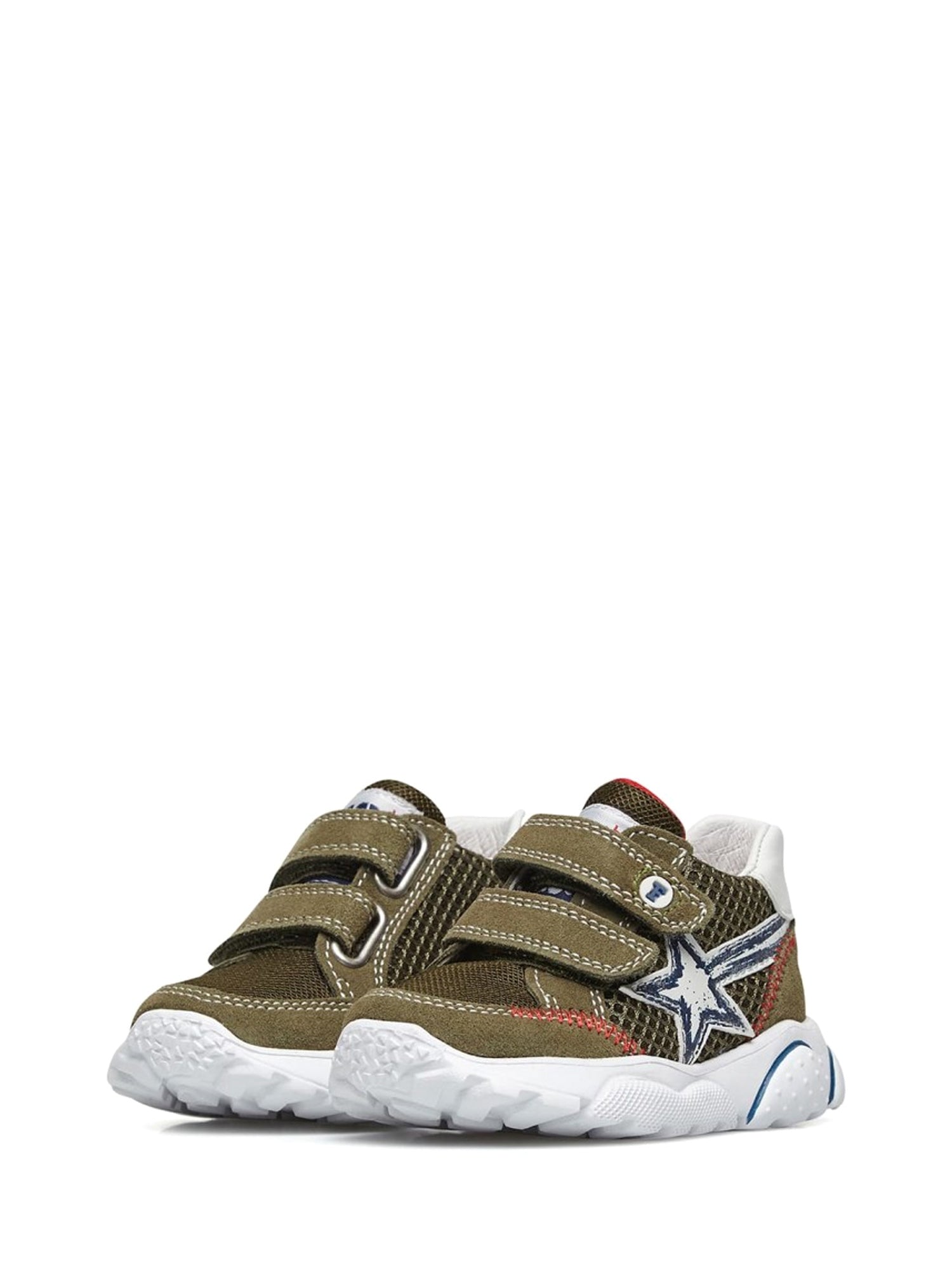 Scarpe con strappi Verde Falcotto