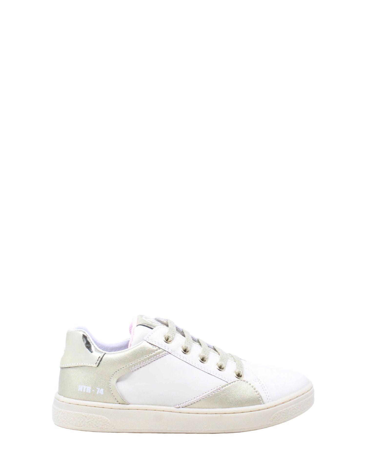 Sneakers Bianco Oro Naturino