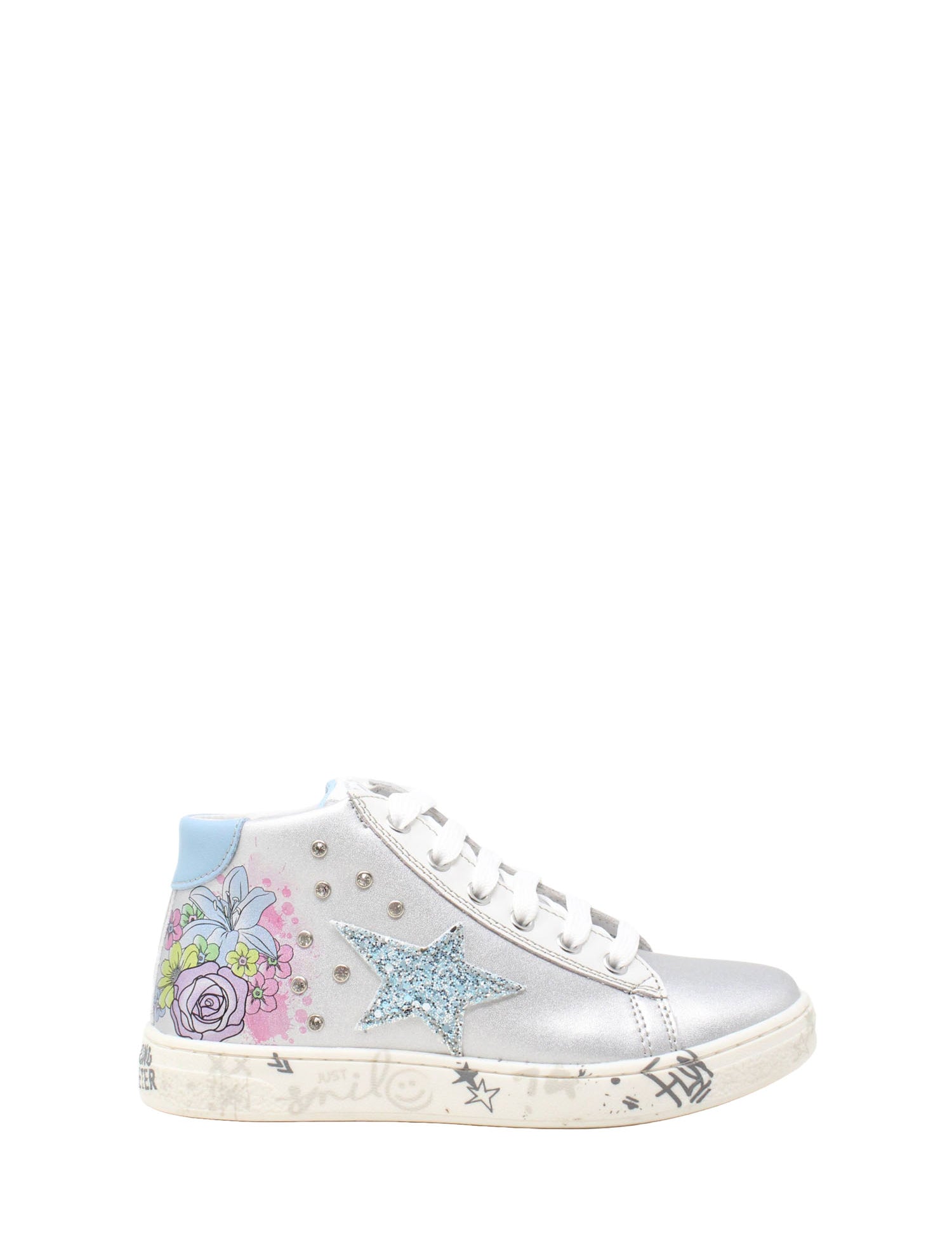 Sneakers Argentato Naturino