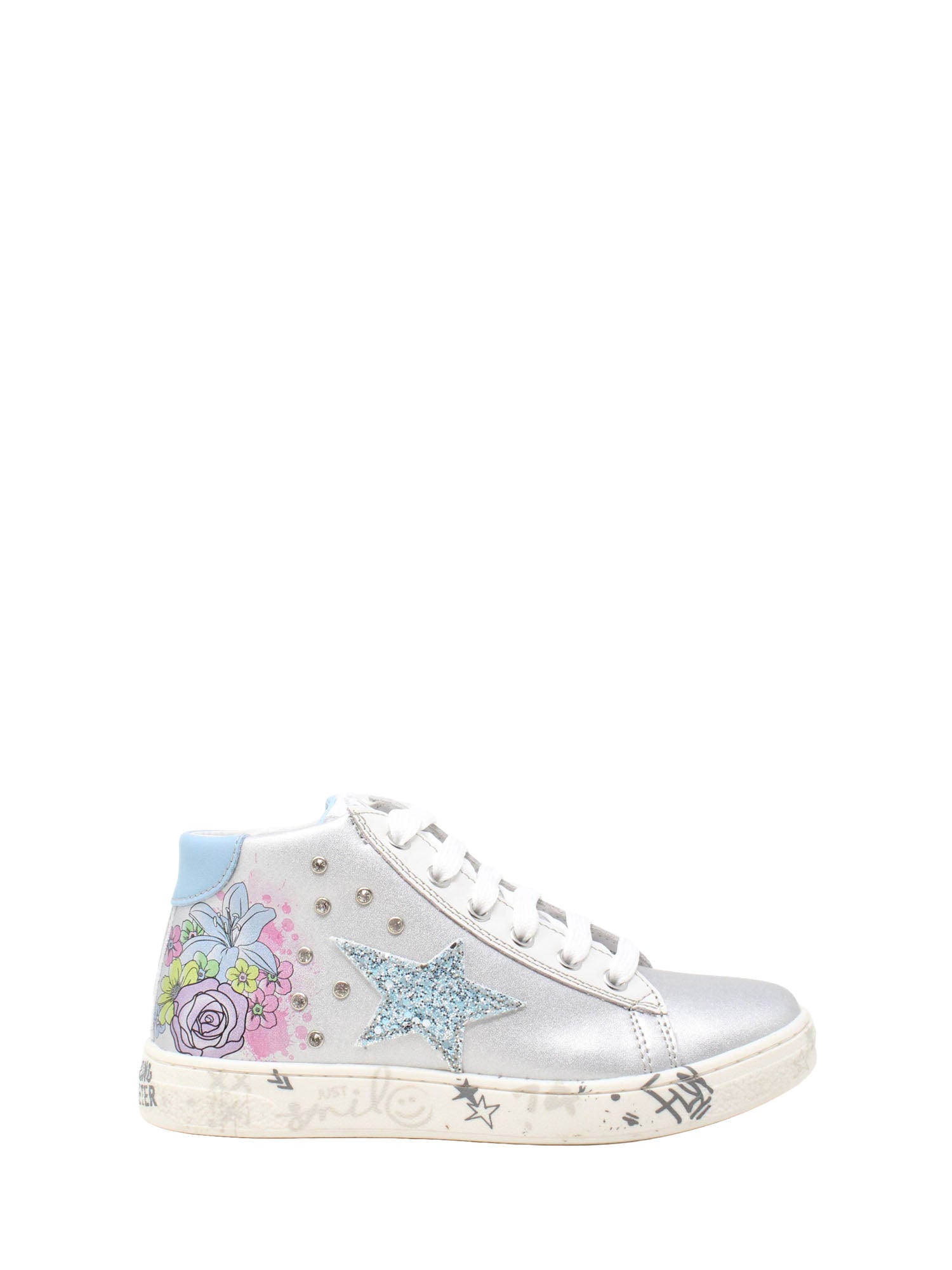 Sneakers Argentato Naturino