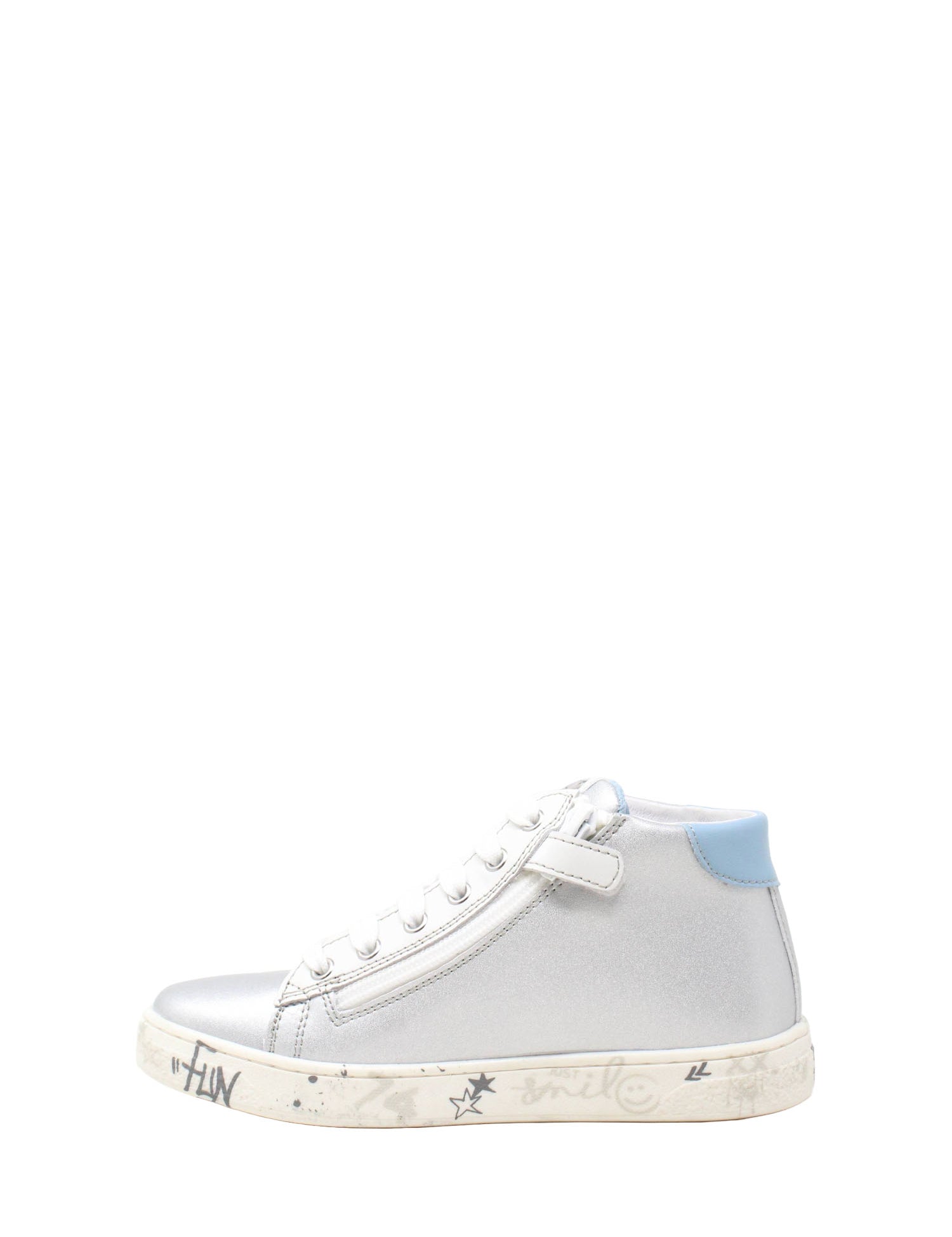 Sneakers Argentato Naturino