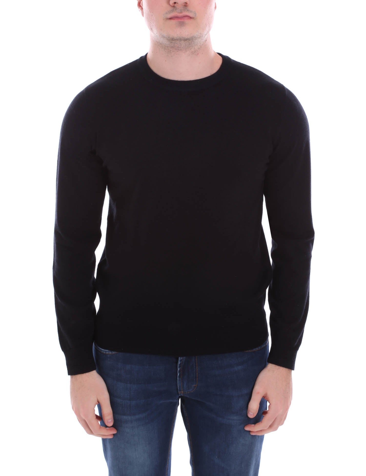 Maglioncini Nero Borgoni Milano