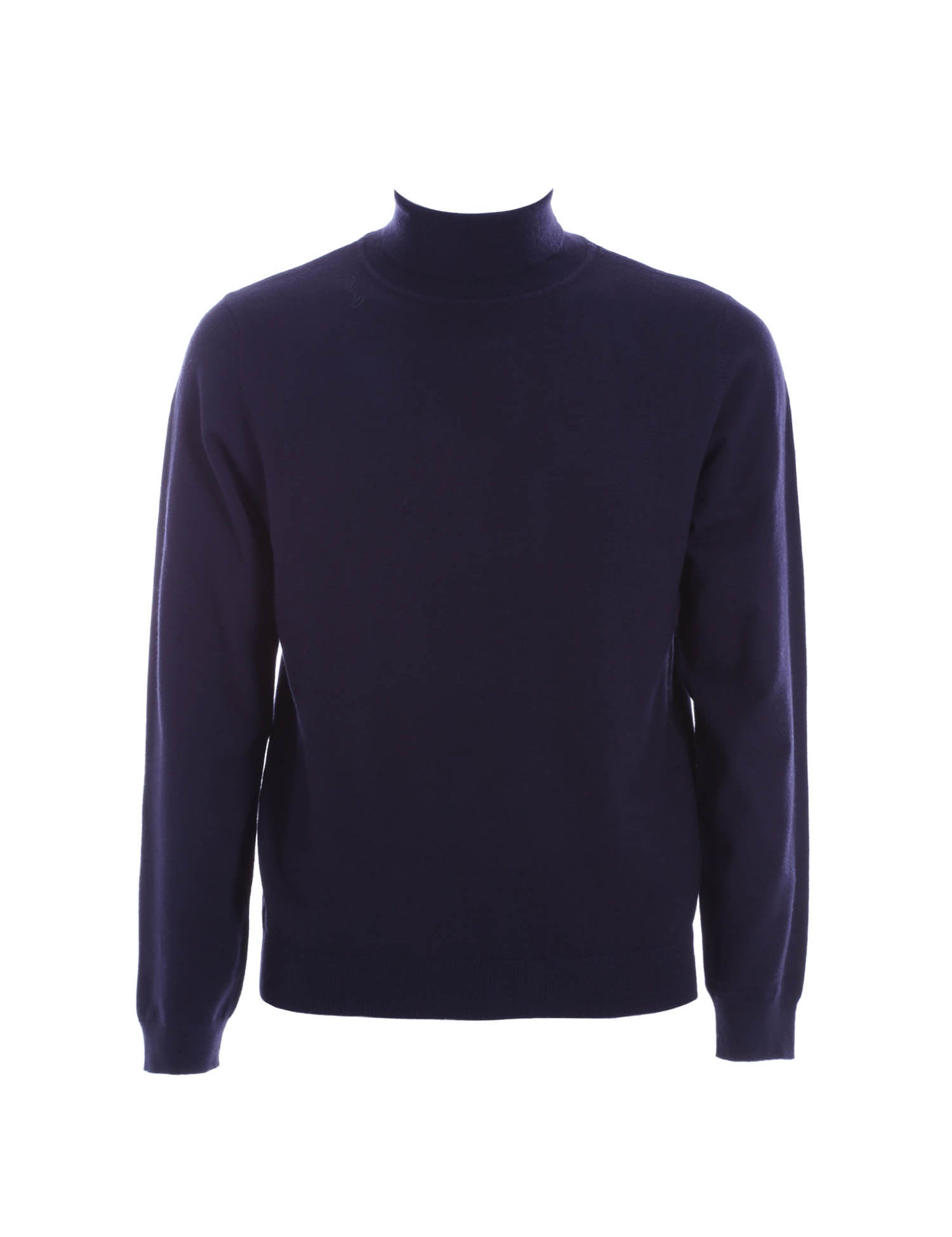 Maglie a collo alto Blu Borgoni Milano
