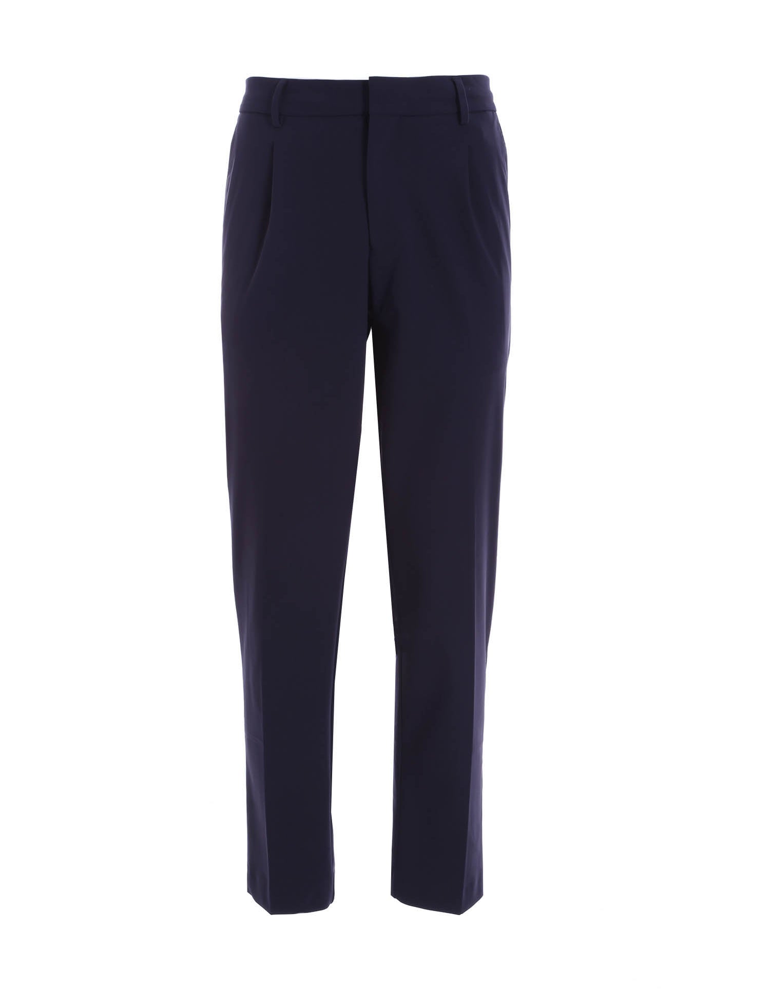Pantaloni Blu Borgoni Milano