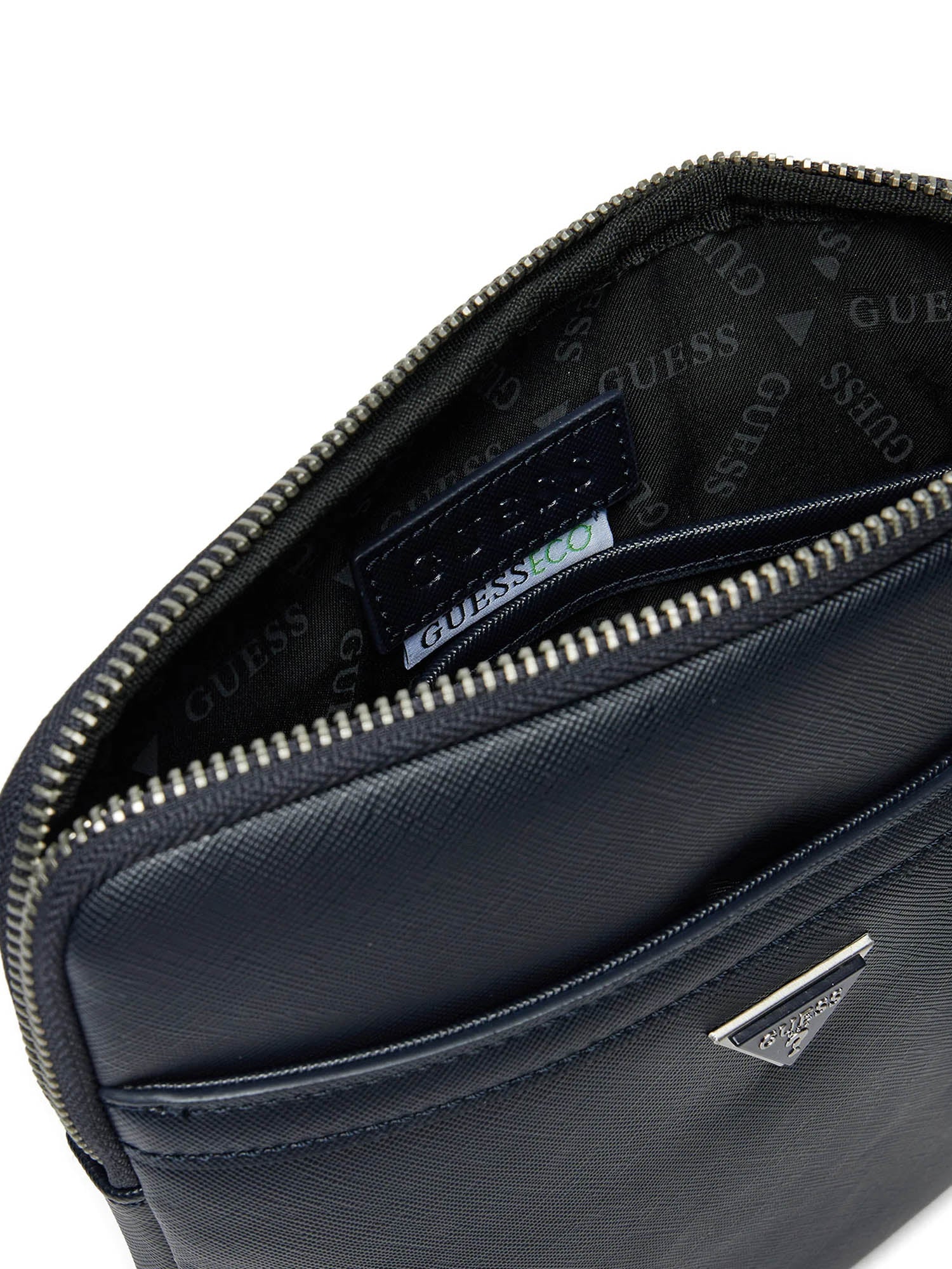 Tracolla Blu Guess
