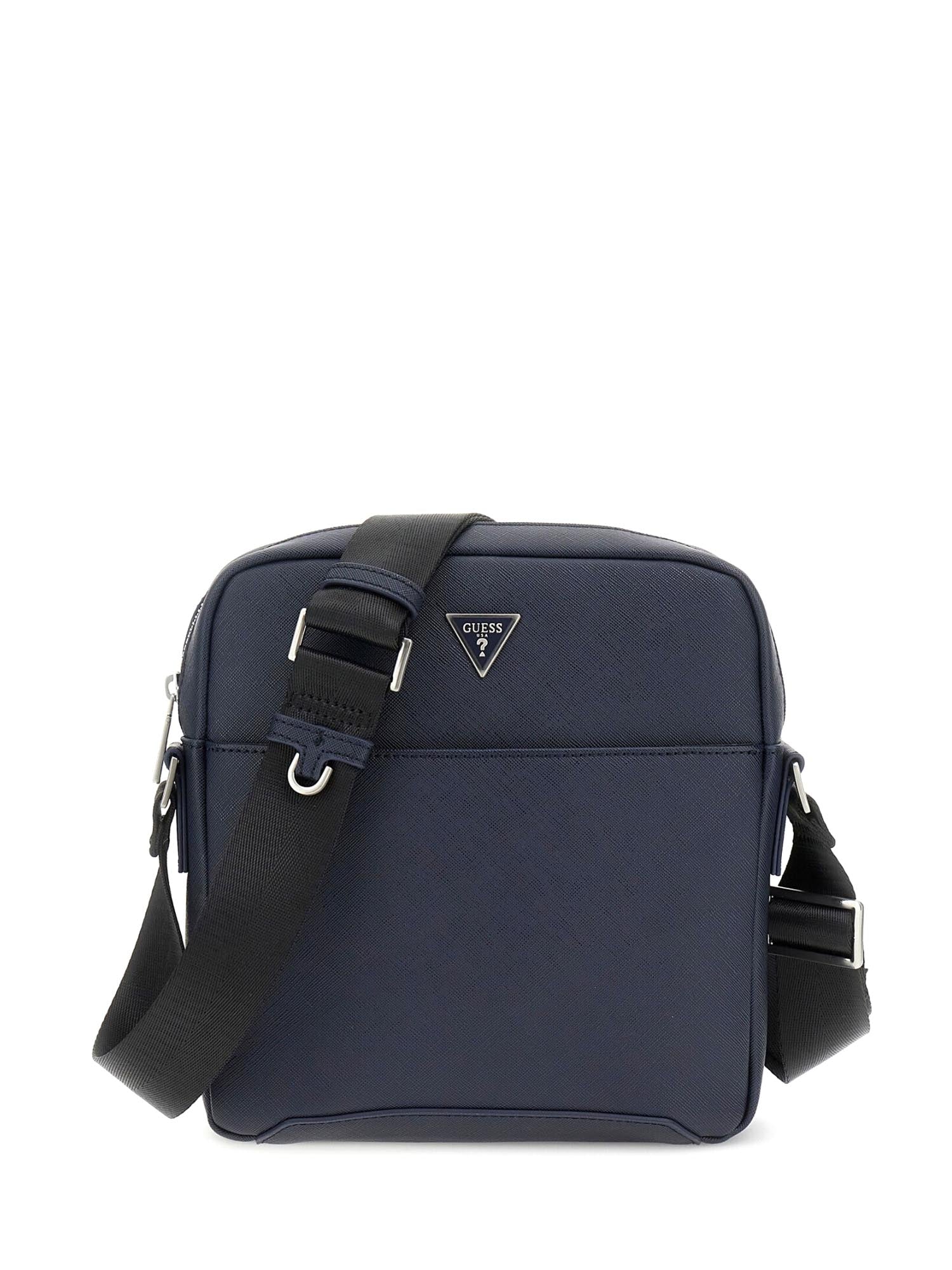 Tracolla Blu Guess