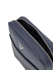 Tracolla Blu Guess