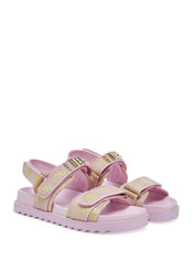 Sandali con strappi Rosa Guess