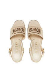 Sandali tacco Beige Guess