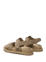 Sandali con strappi Beige Guess