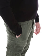 Pantaloni Verde Borgoni Milano