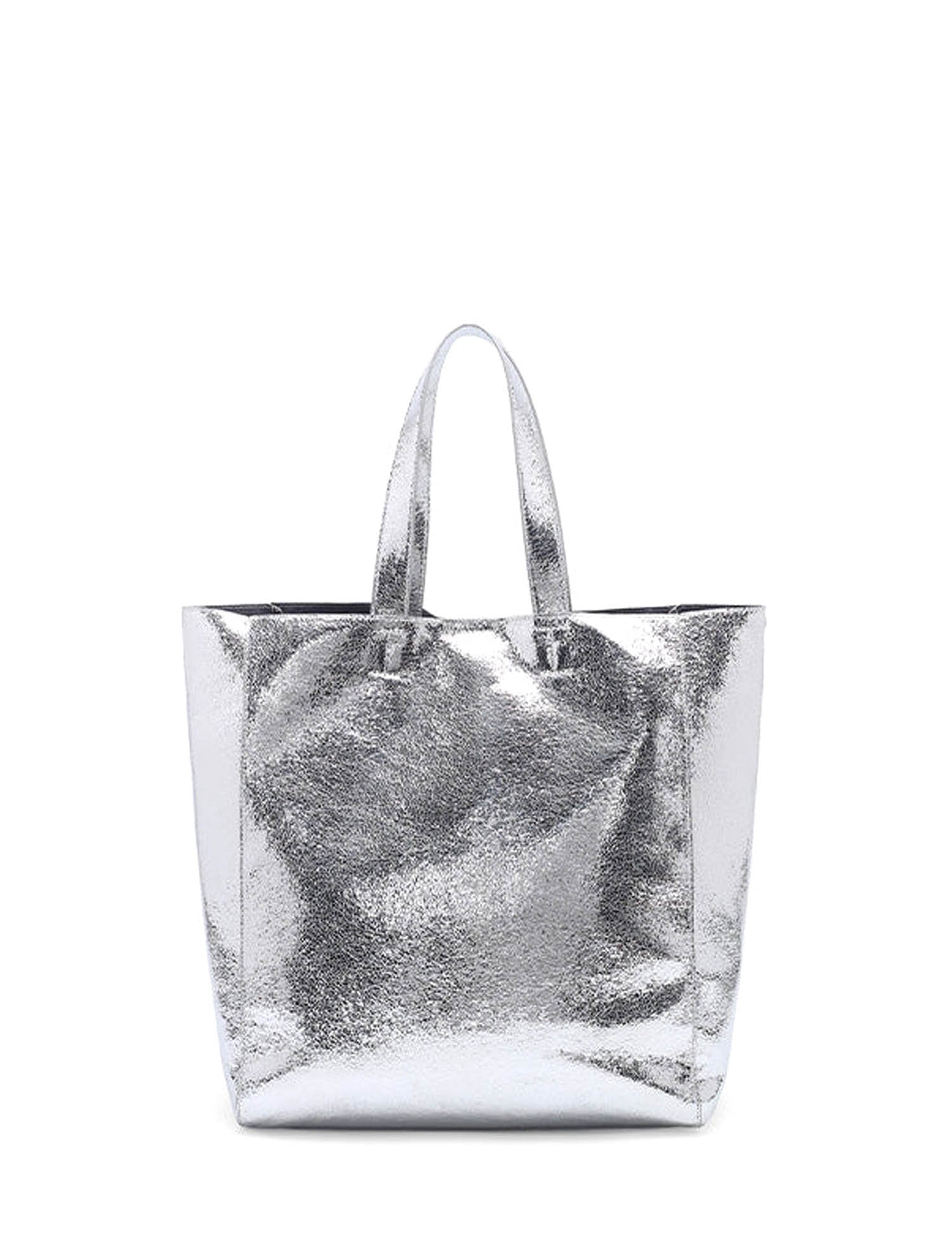 Shopper Argentato Le Pandorine