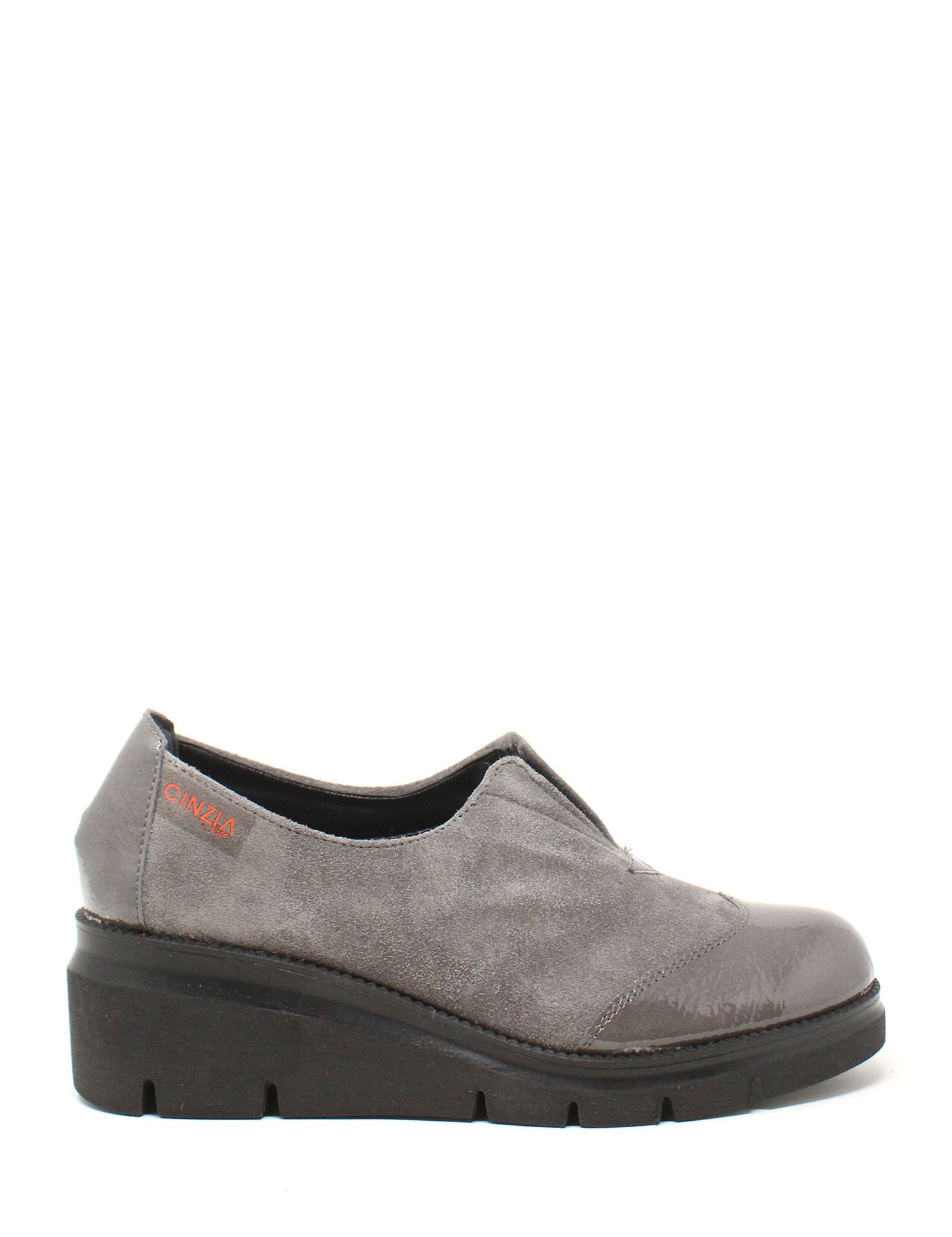Mocassini Grigio Cinzia Soft