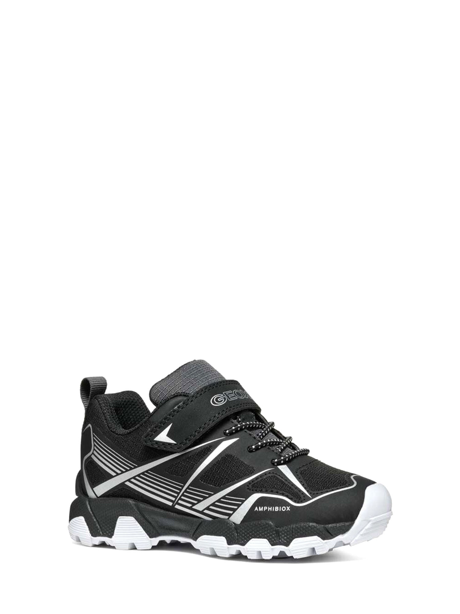 Scarpe con strappi Nero Geox