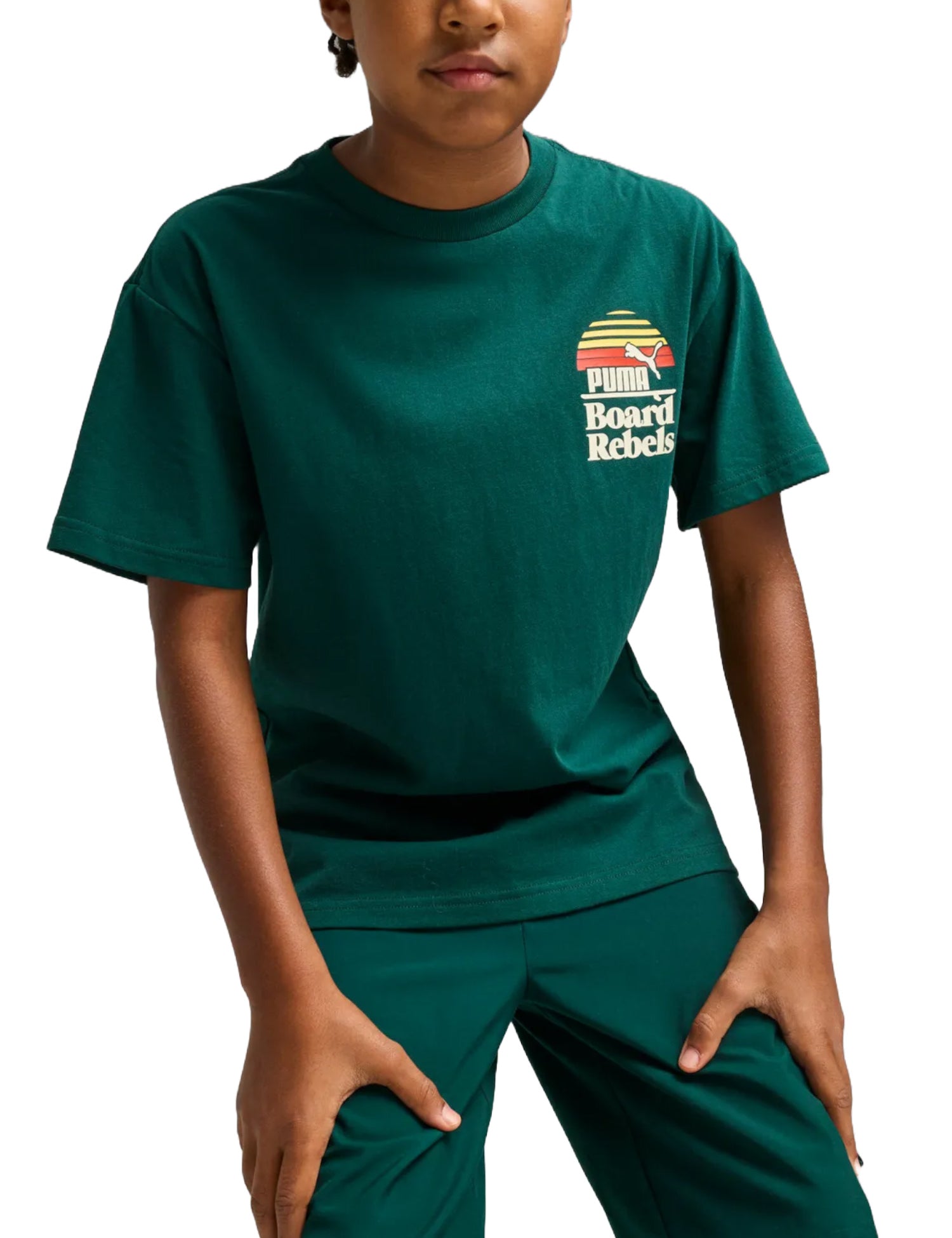 T-shirt Verde Puma