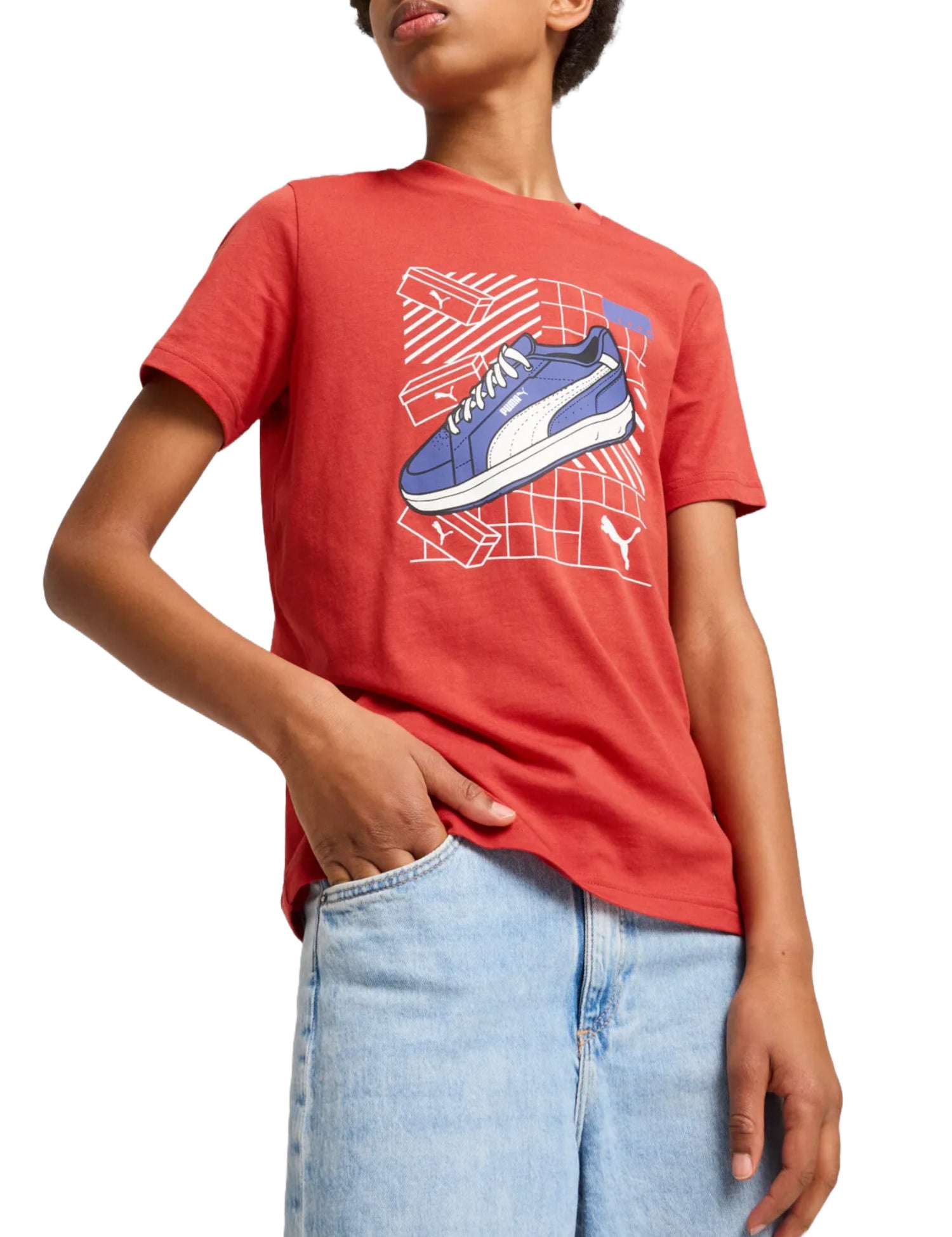 T-shirt Rosso Puma