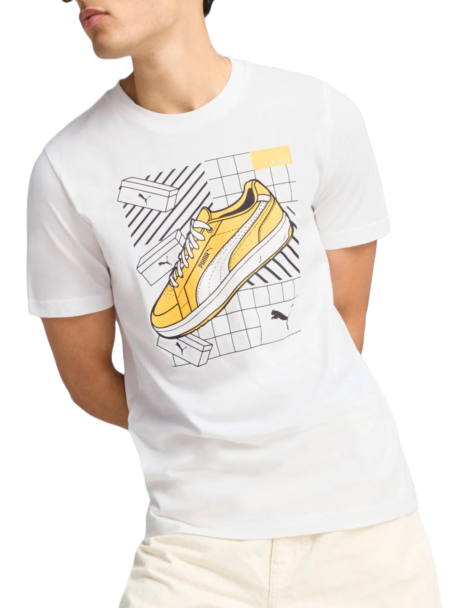 T-shirt Bianco Puma