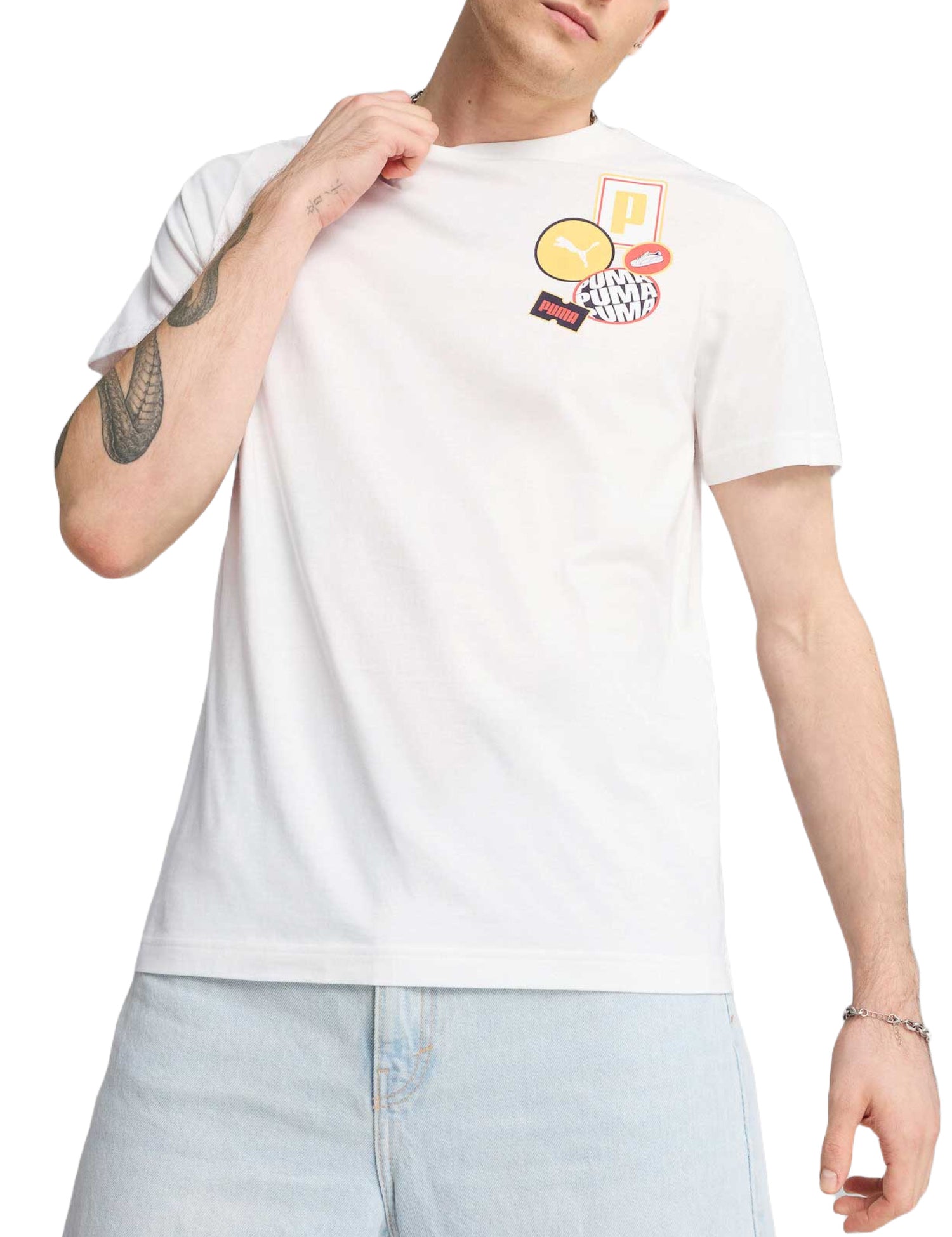 T-shirt Bianco Puma