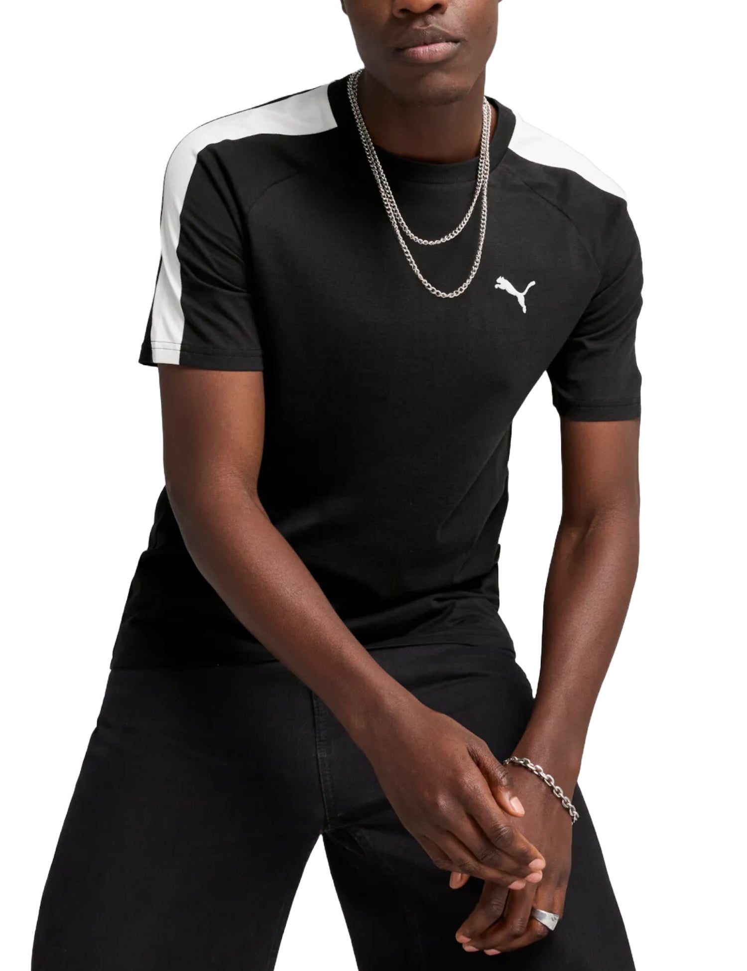 T-shirt Nero Puma