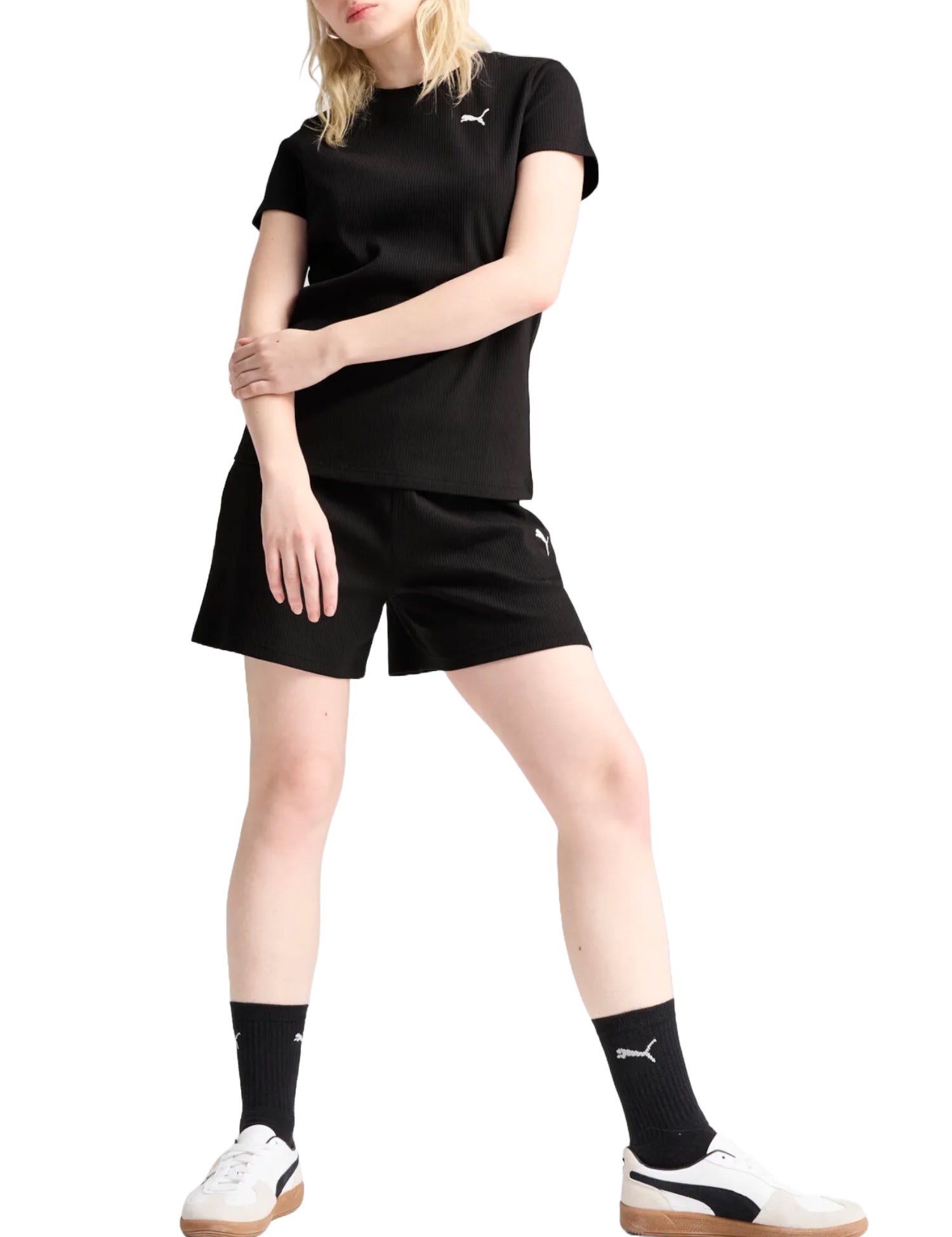 T-shirt Nero Puma