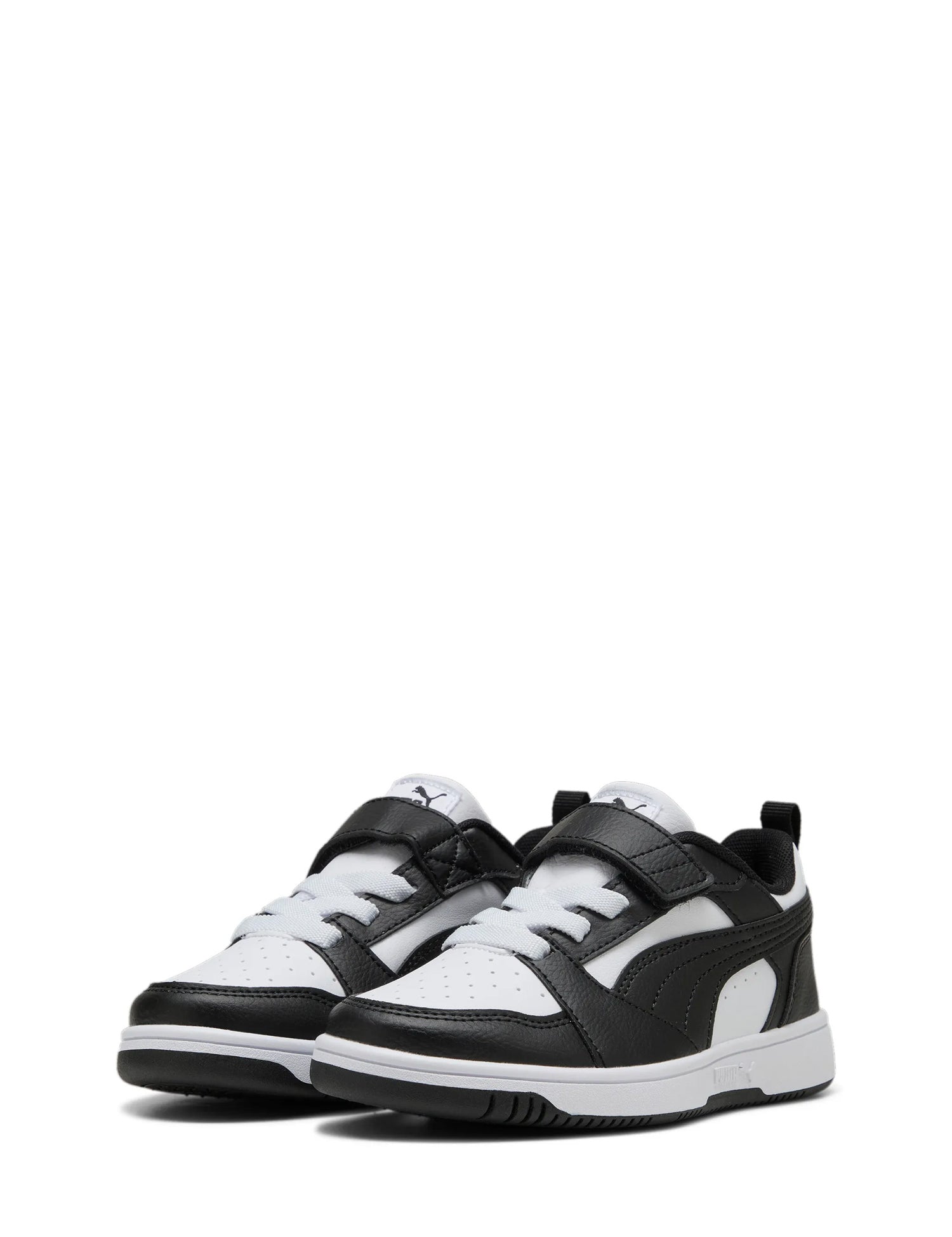 Scarpe con strappi Nero Bianco Puma