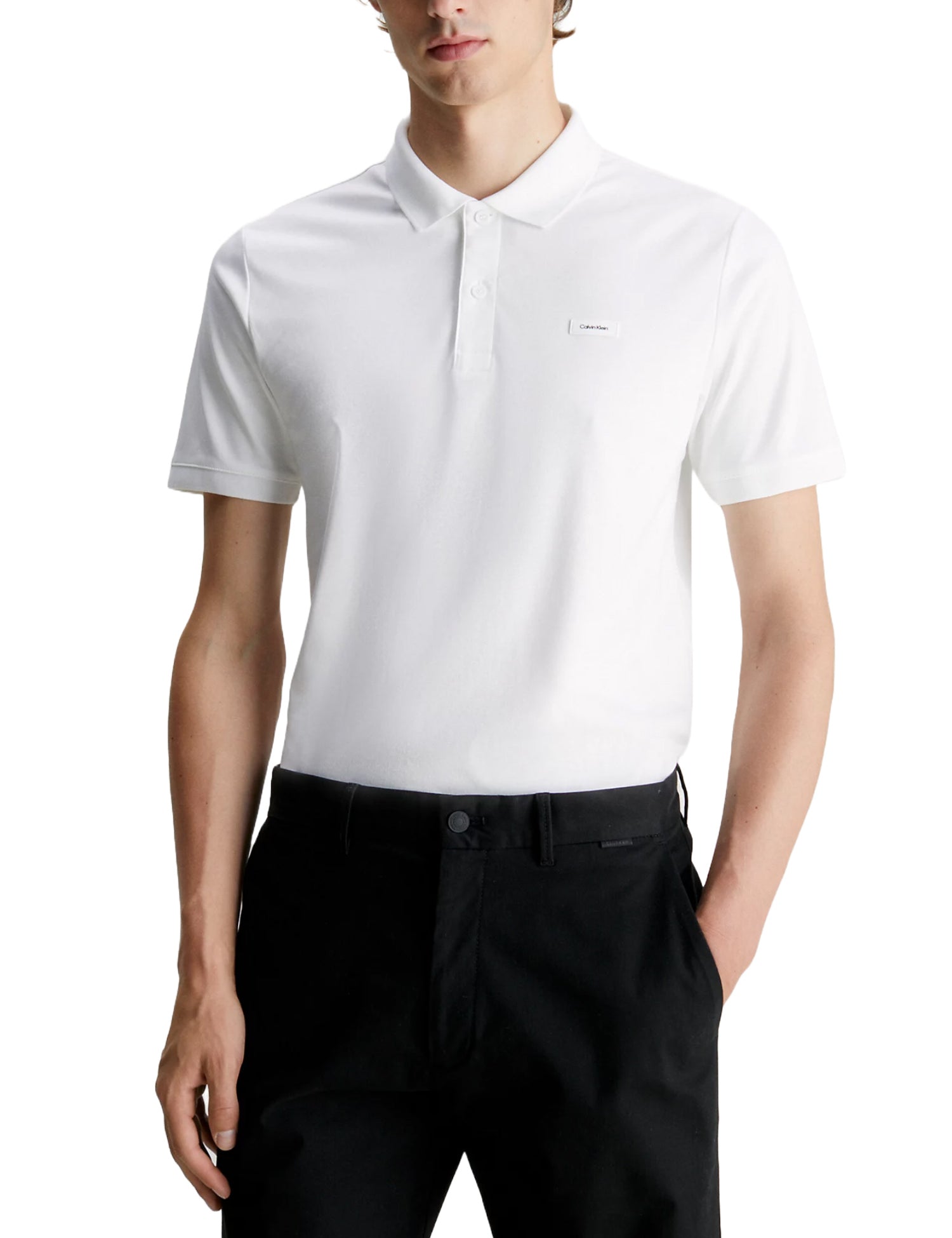Polo Bianco Calvin Klein