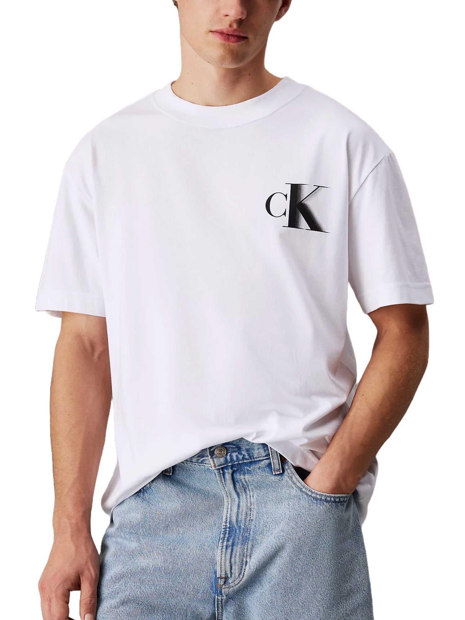 T-shirt Bianco Calvin Klein Jeans
