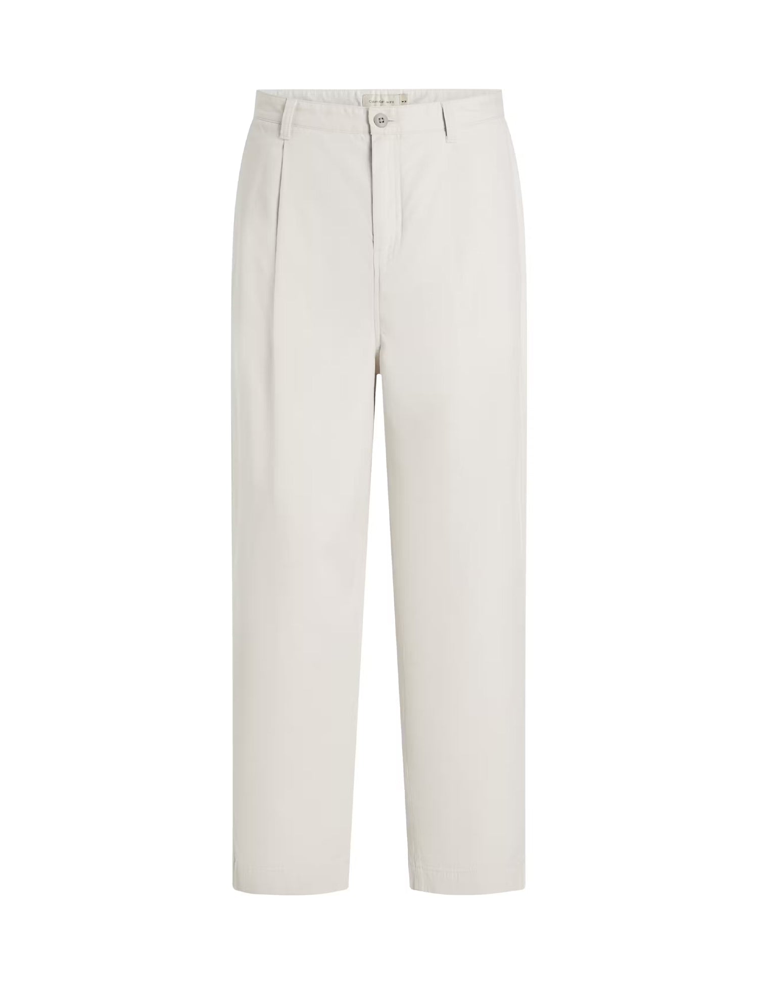 Pantaloni Avorio Calvin Klein Jeans