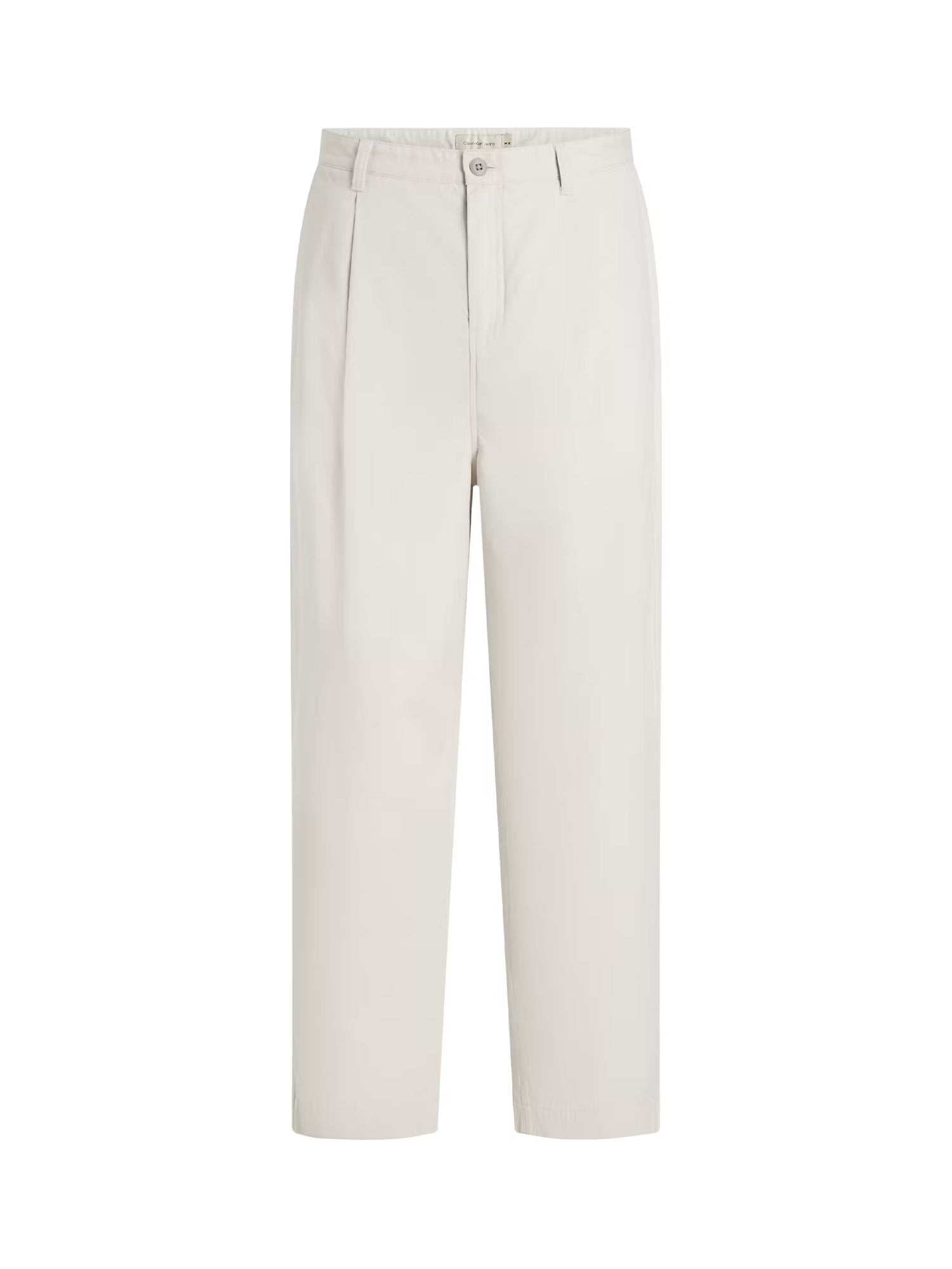 Pantaloni Avorio Calvin Klein Jeans