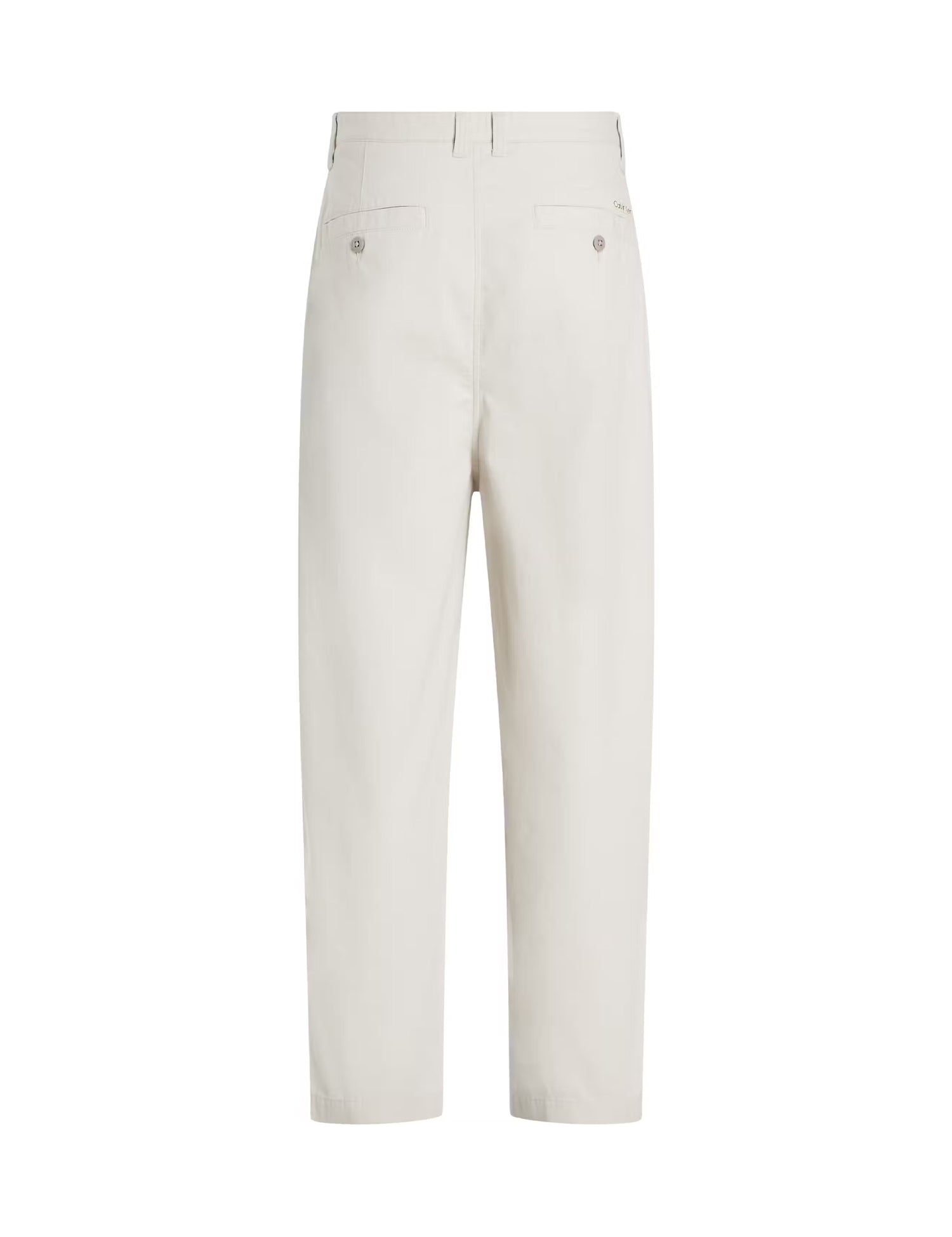 Pantaloni Avorio Calvin Klein Jeans
