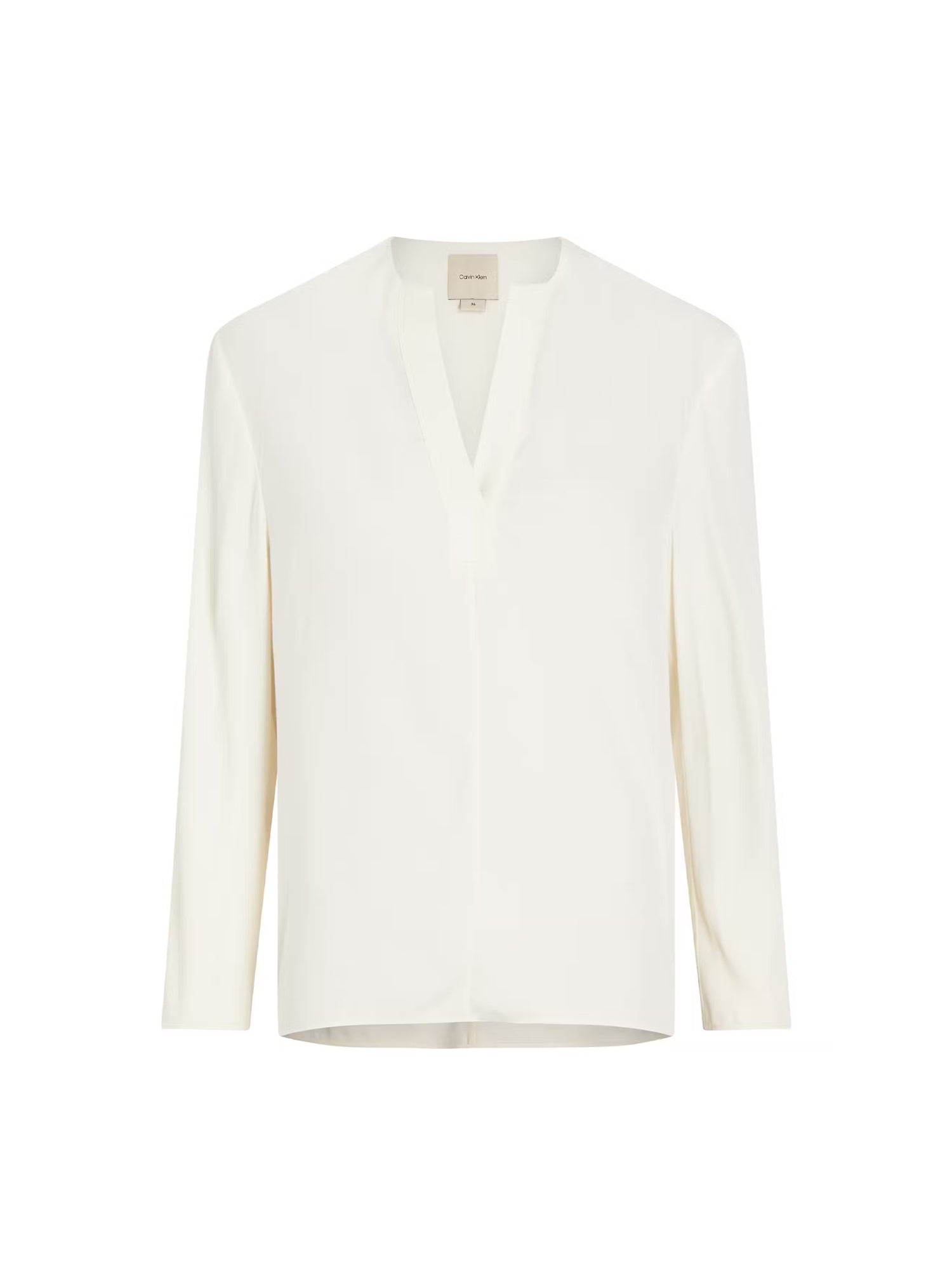 Bluse Avorio Calvin Klein
