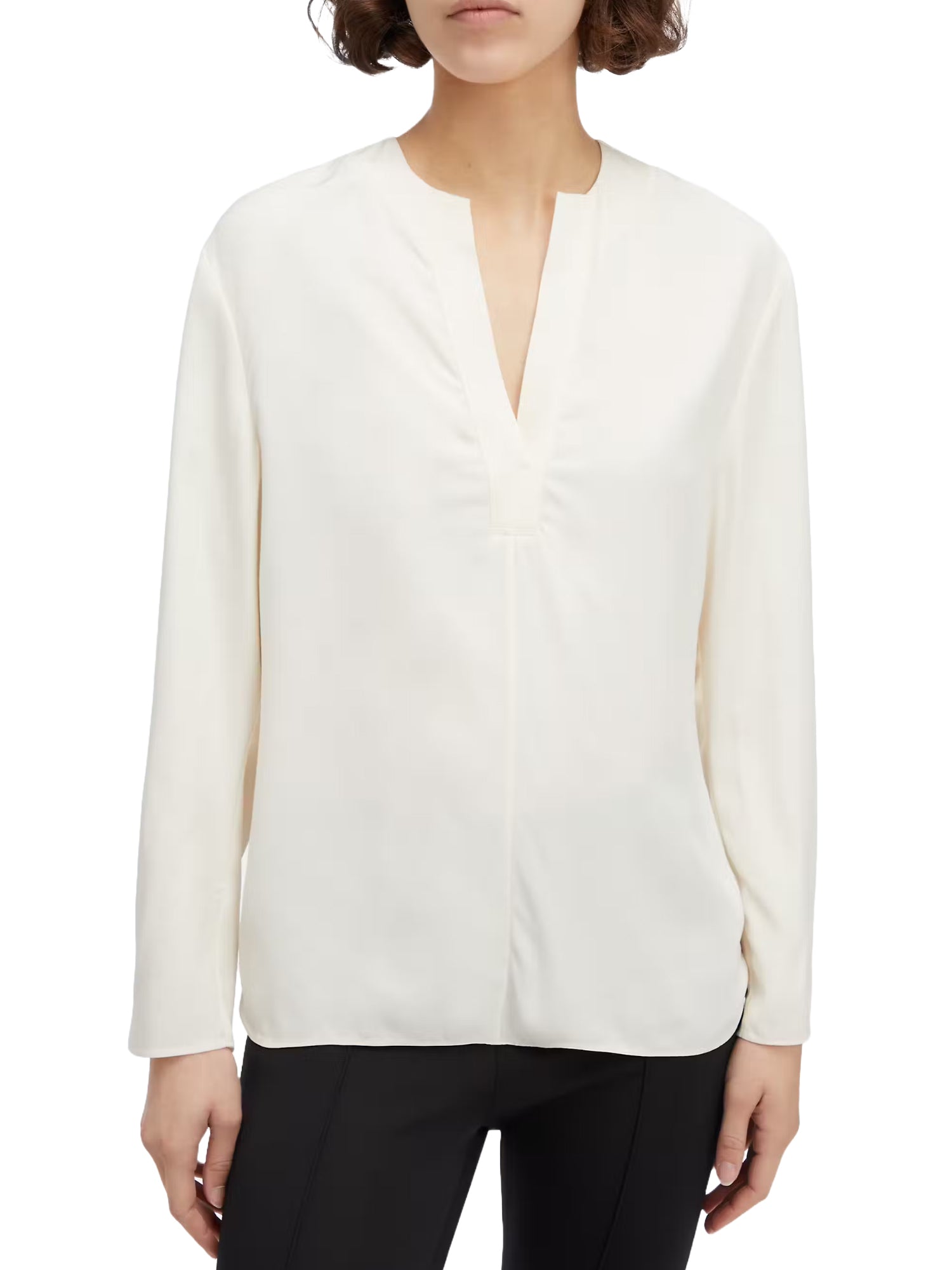 Bluse Avorio Calvin Klein