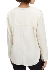 Bluse Avorio Calvin Klein