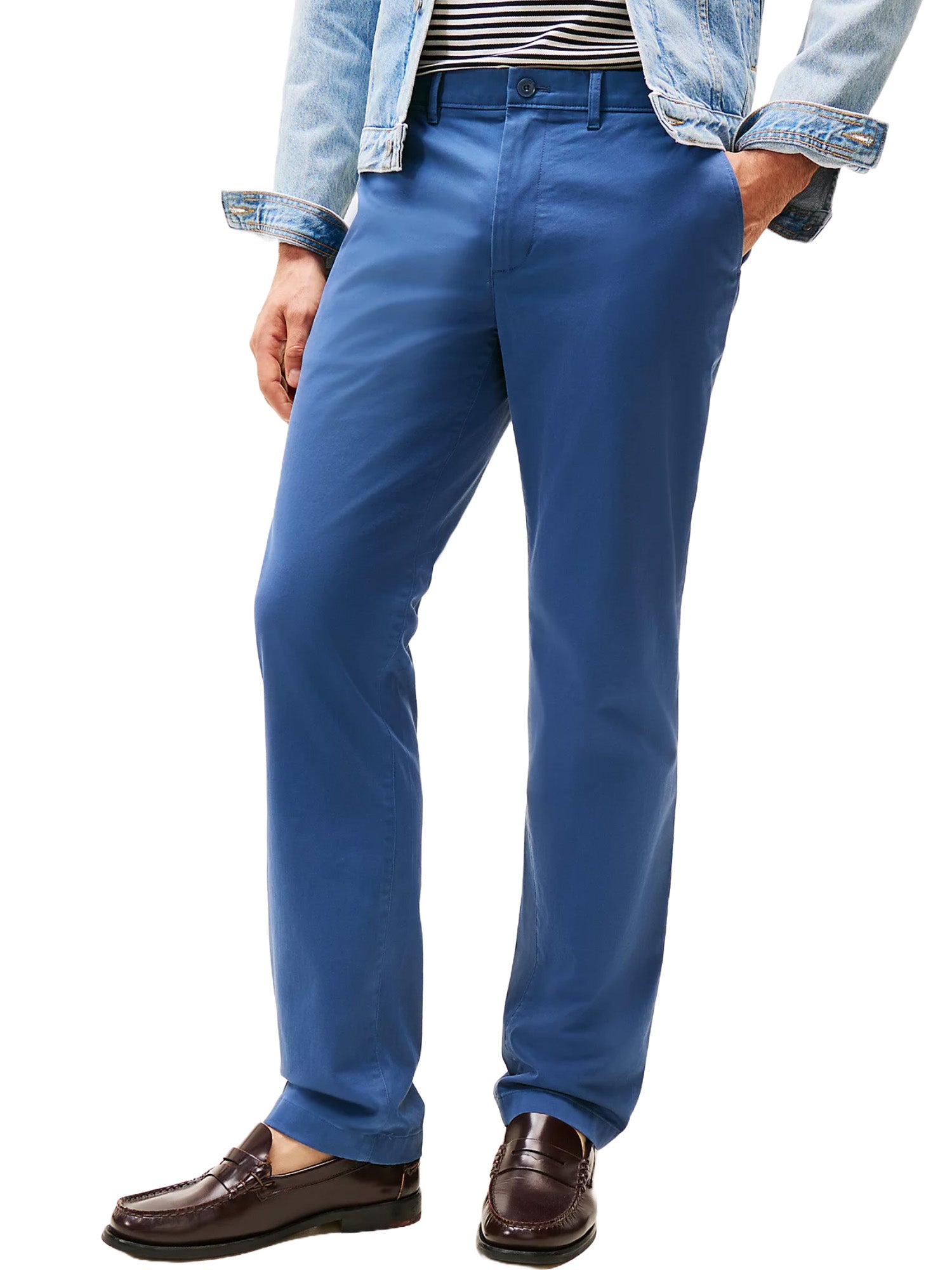 Pantaloni Blu Tommy Hilfiger