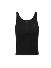 Canotte Nero Tommy Jeans