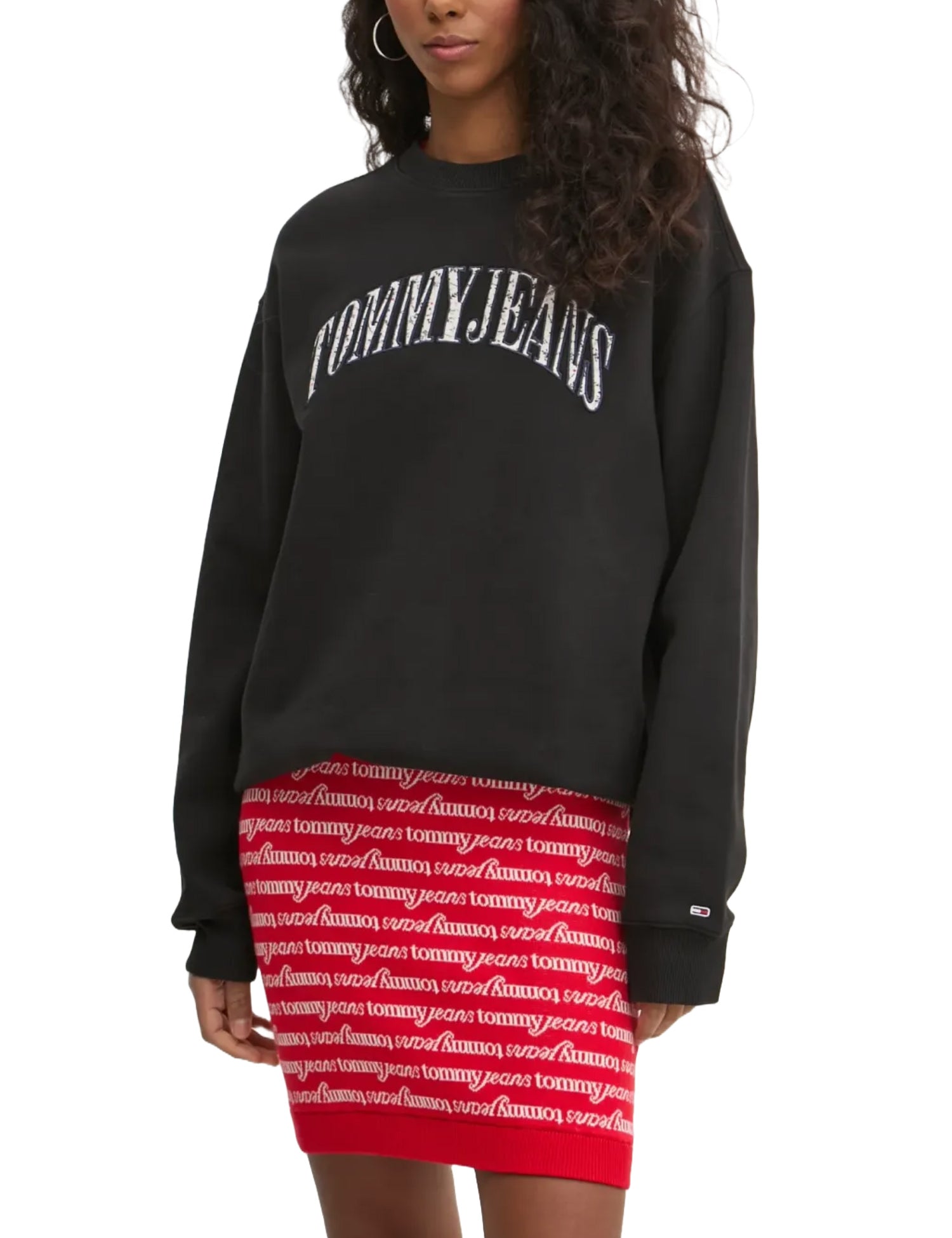 Felpe Nero Tommy Jeans